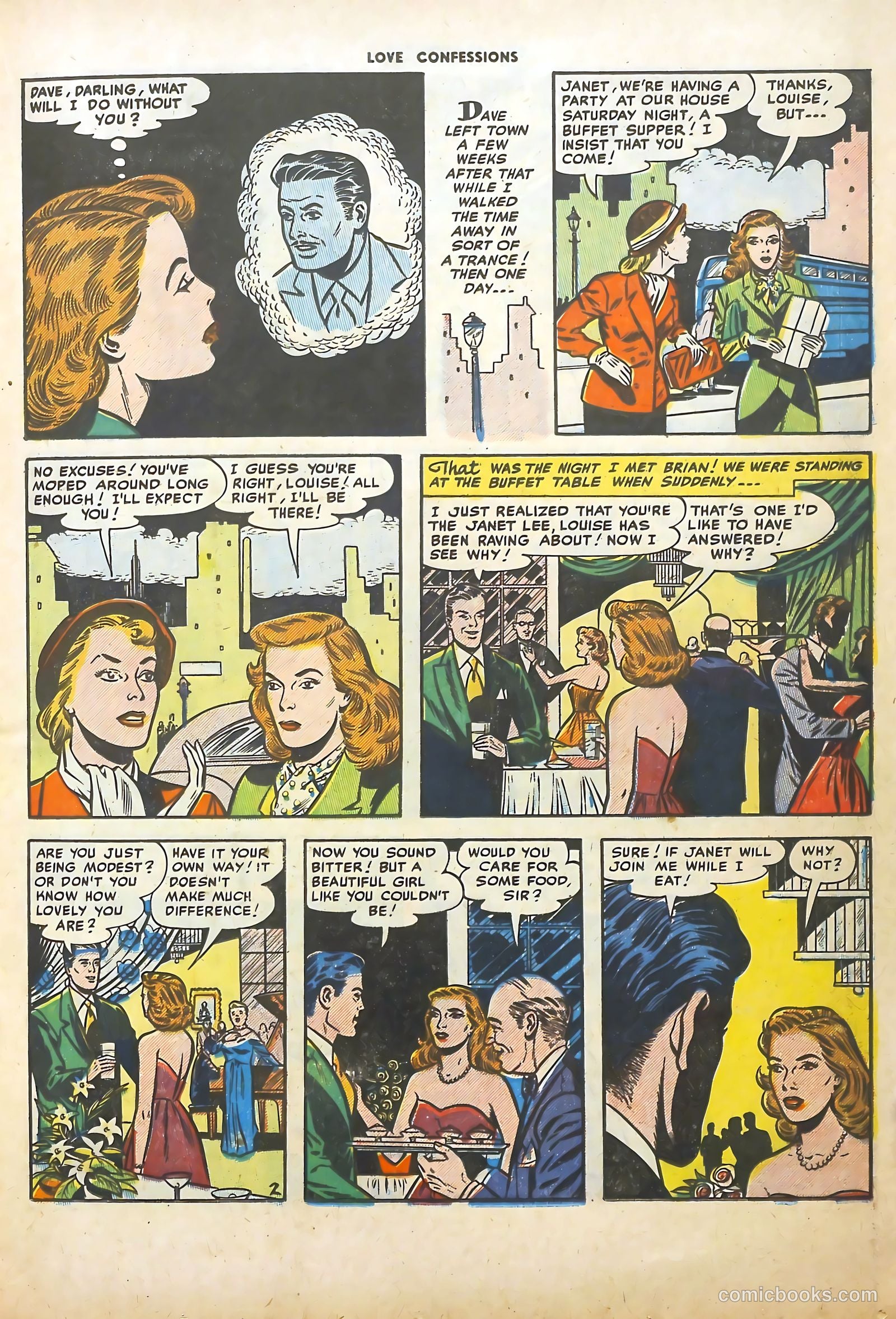 Love Confessions #45 (1955) — page 13 of 36
