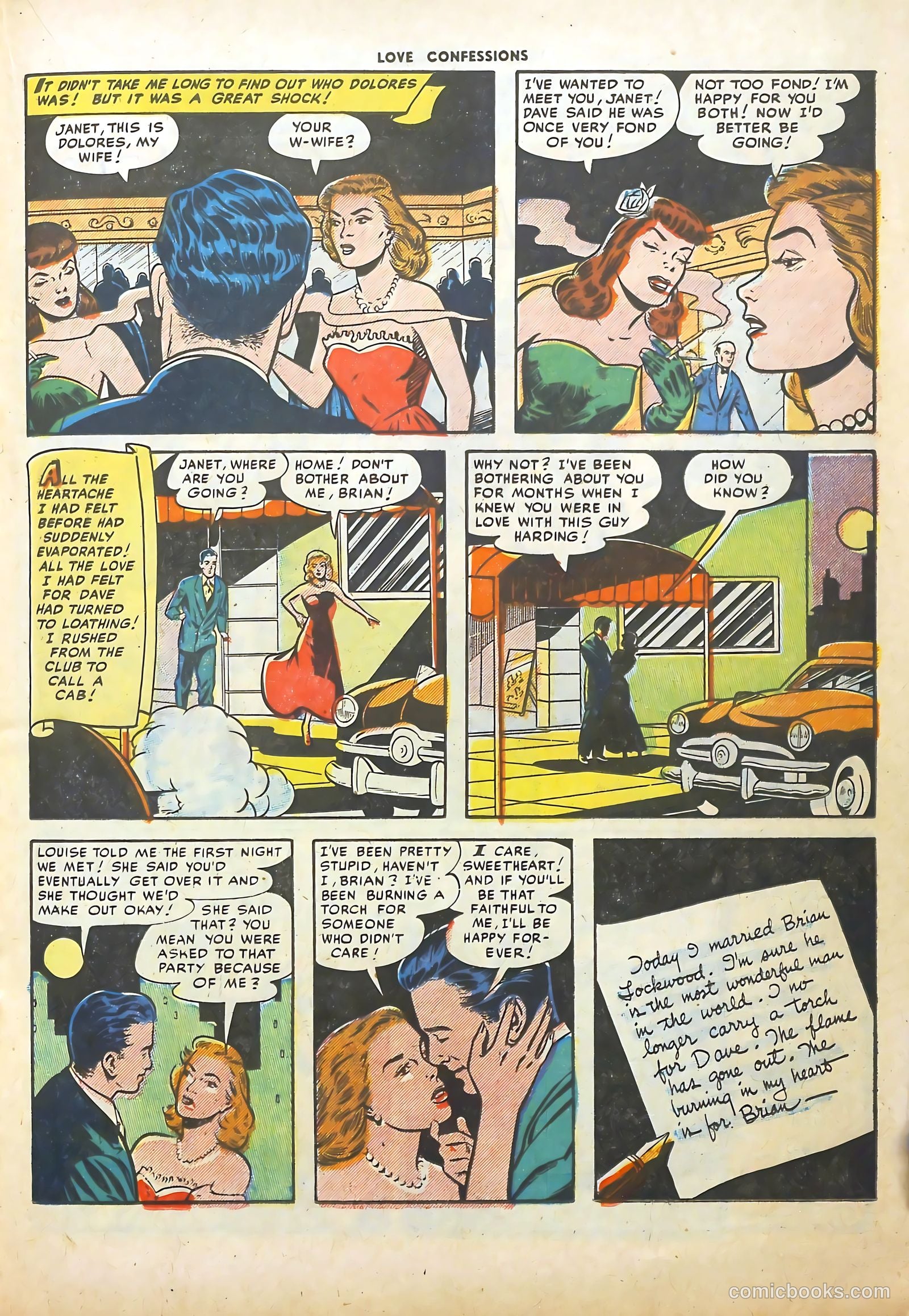 Love Confessions #45 (1955) — page 17 of 36