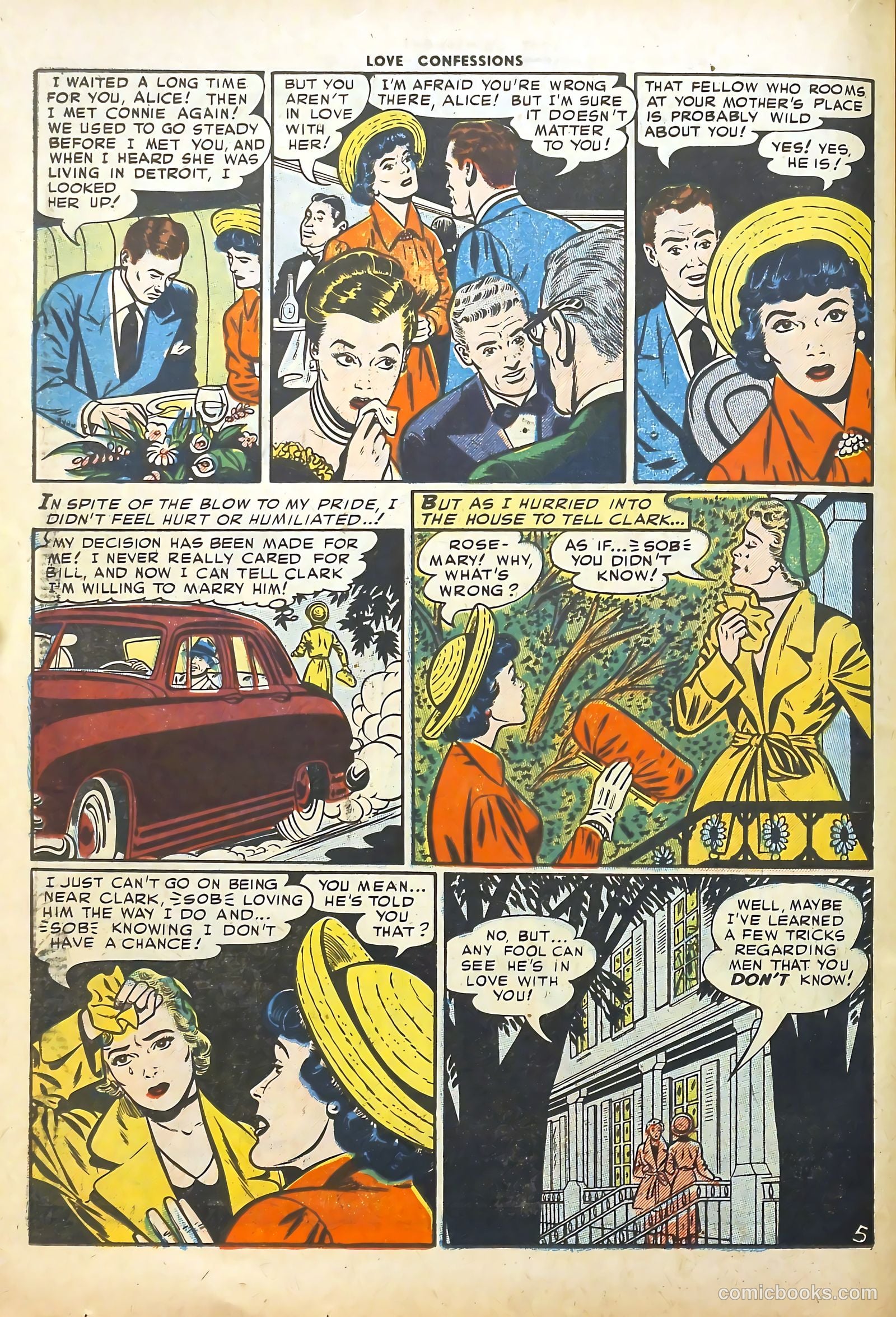 Love Confessions #45 (1955) — page 22 of 36