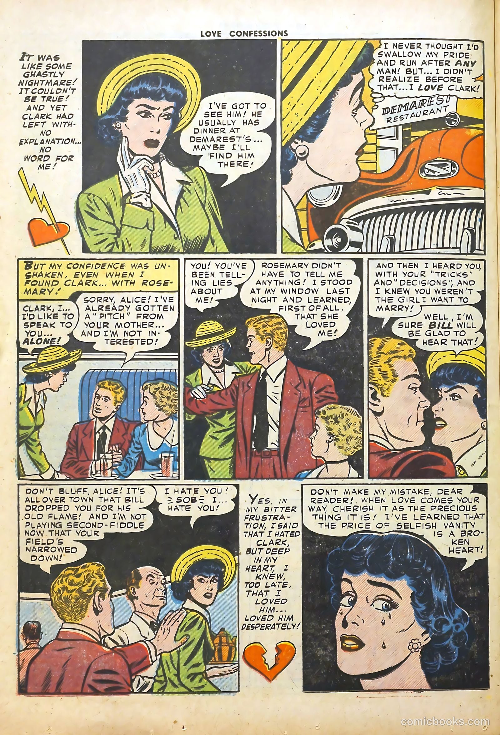 Love Confessions #45 (1955) — page 24 of 36