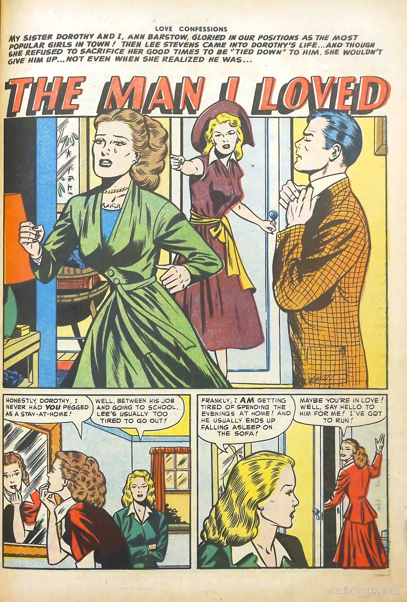 Love Confessions #45 (1955) — page 27 of 36
