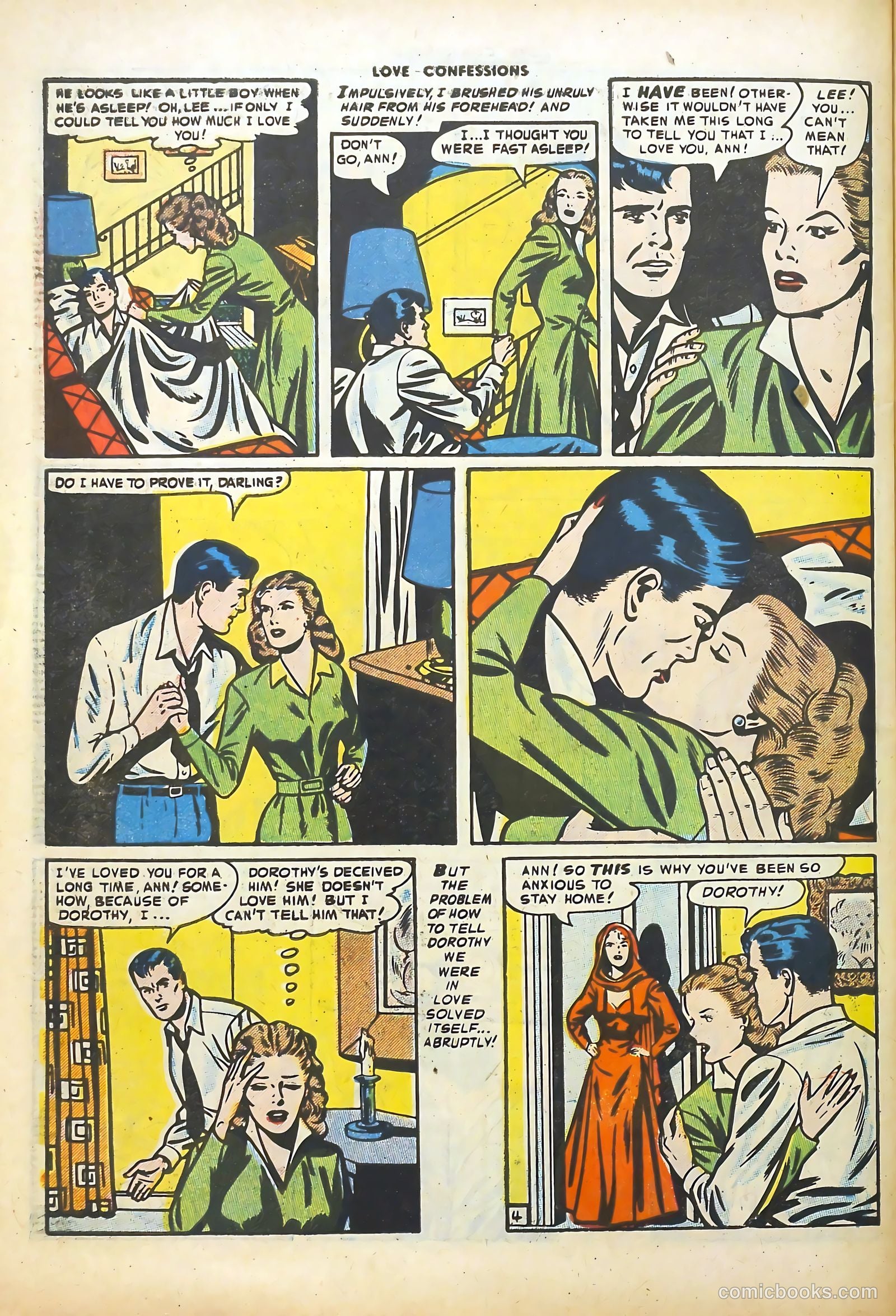 Love Confessions #45 (1955) — page 30 of 36