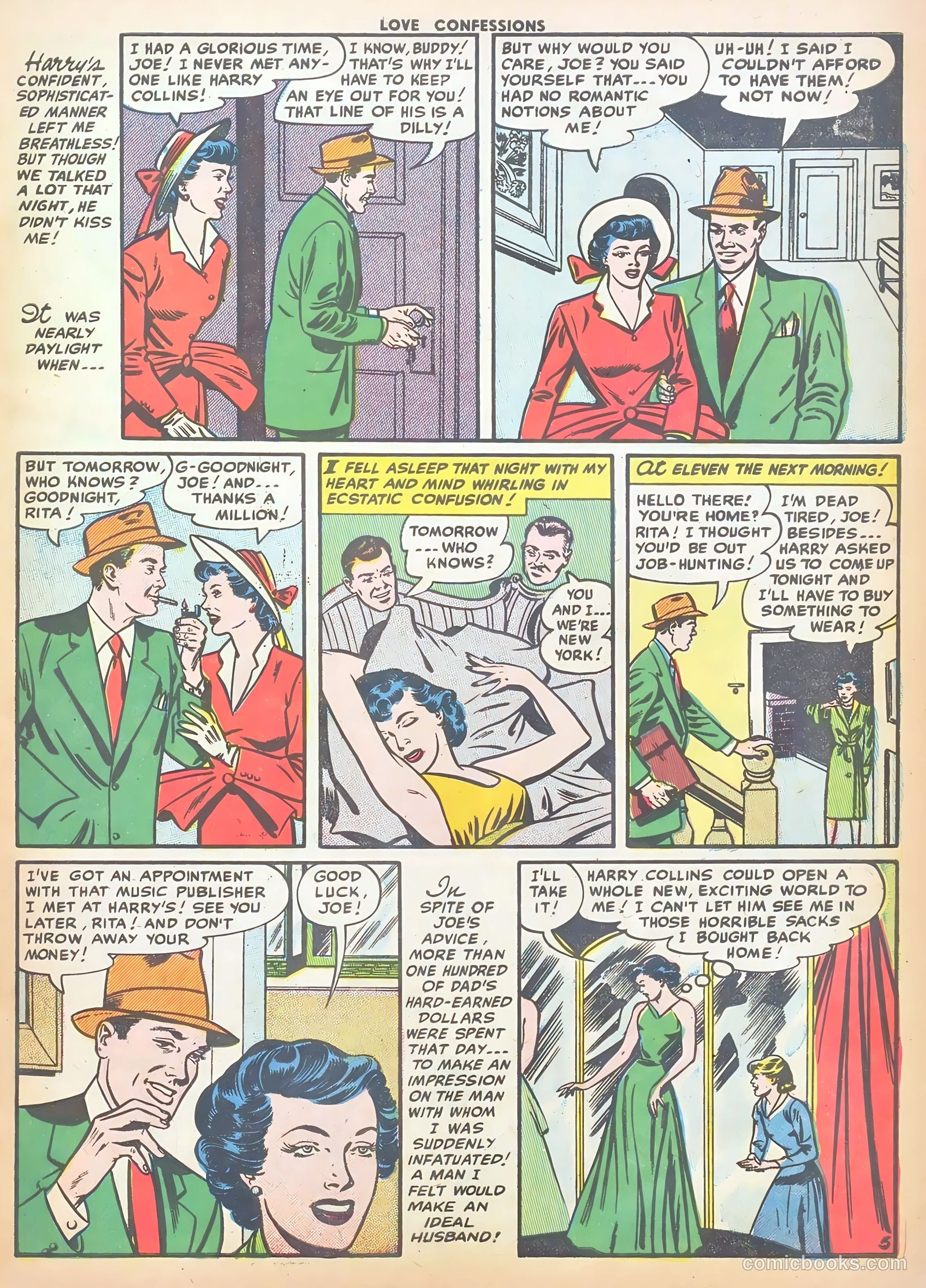 Love Confessions #46 (1955) — page 7 of 36