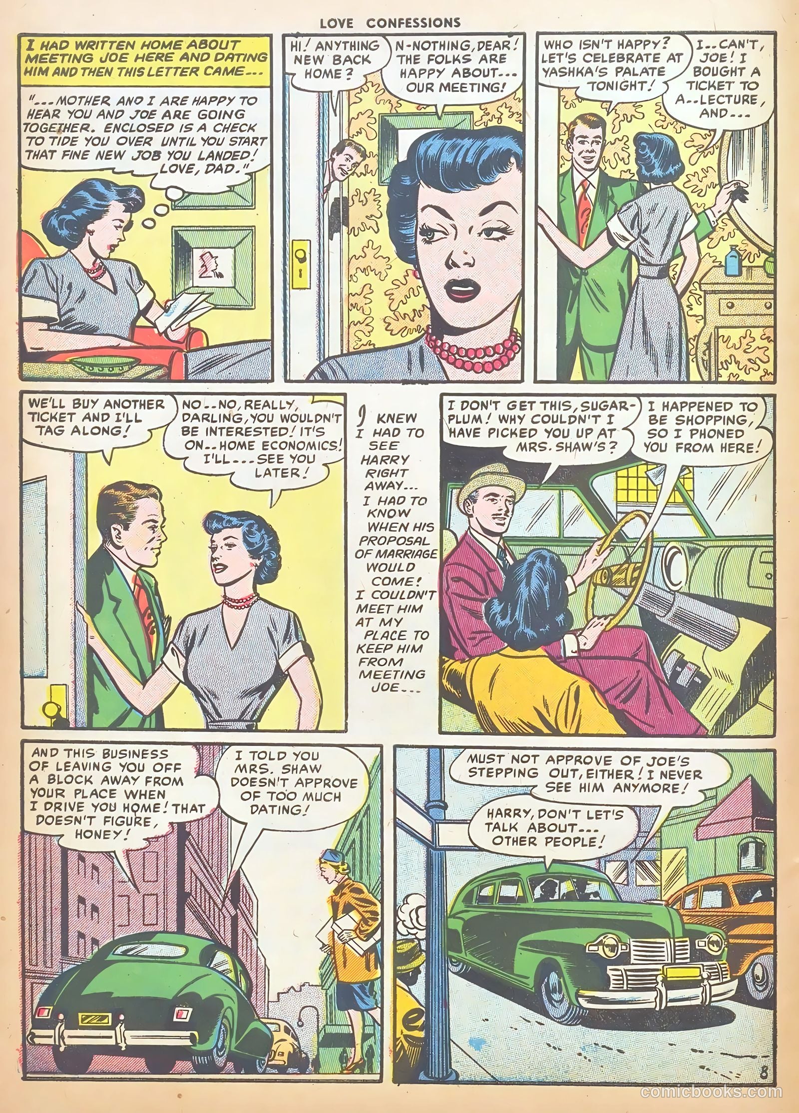 Love Confessions #46 (1955) — page 10 of 36