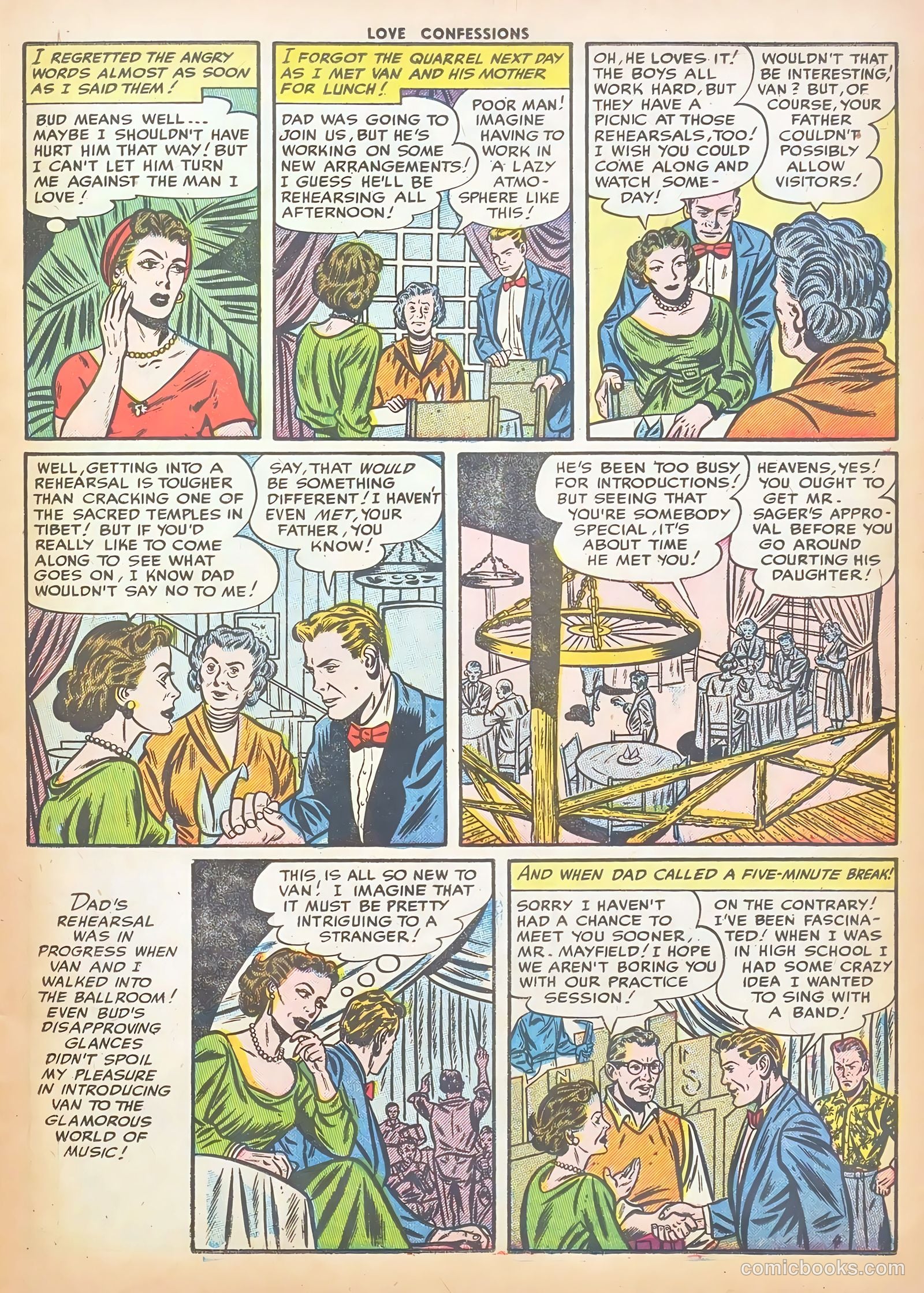 Love Confessions #46 (1955) — page 15 of 36