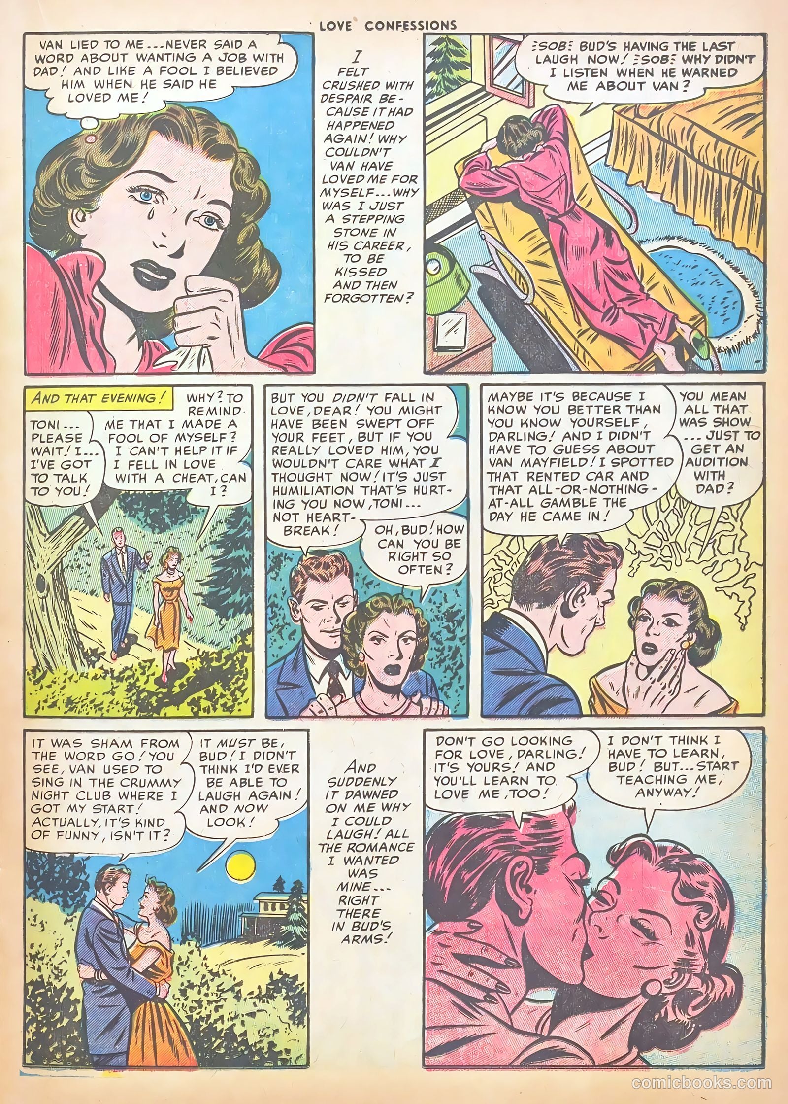 Love Confessions #46 (1955) — page 17 of 36