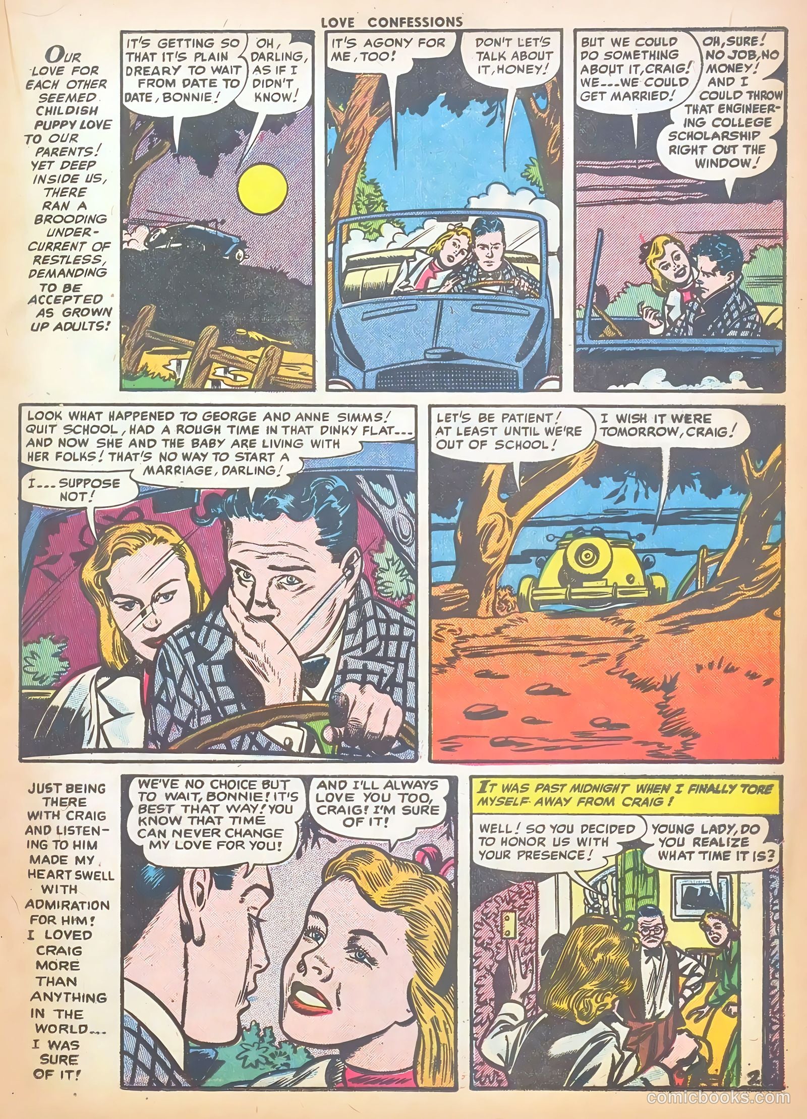 Love Confessions #46 (1955) — page 19 of 36
