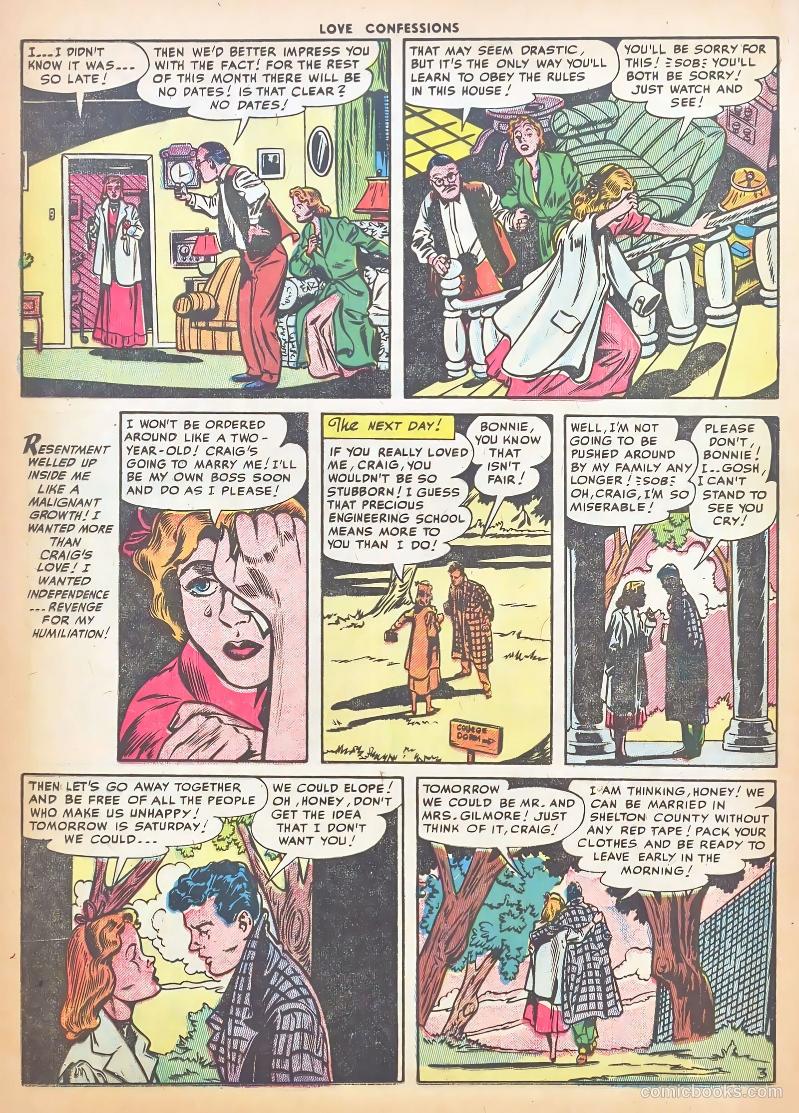 Love Confessions #46 (1955) — page 20 of 36