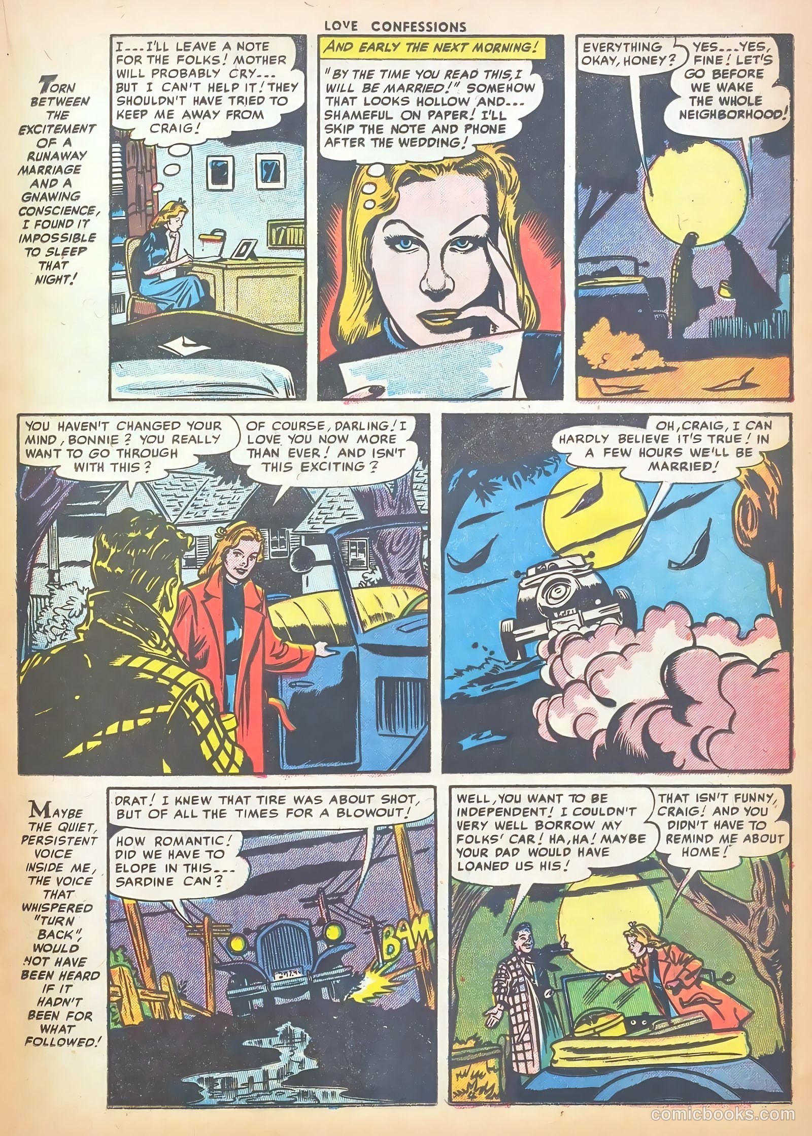 Love Confessions #46 (1955) — page 21 of 36