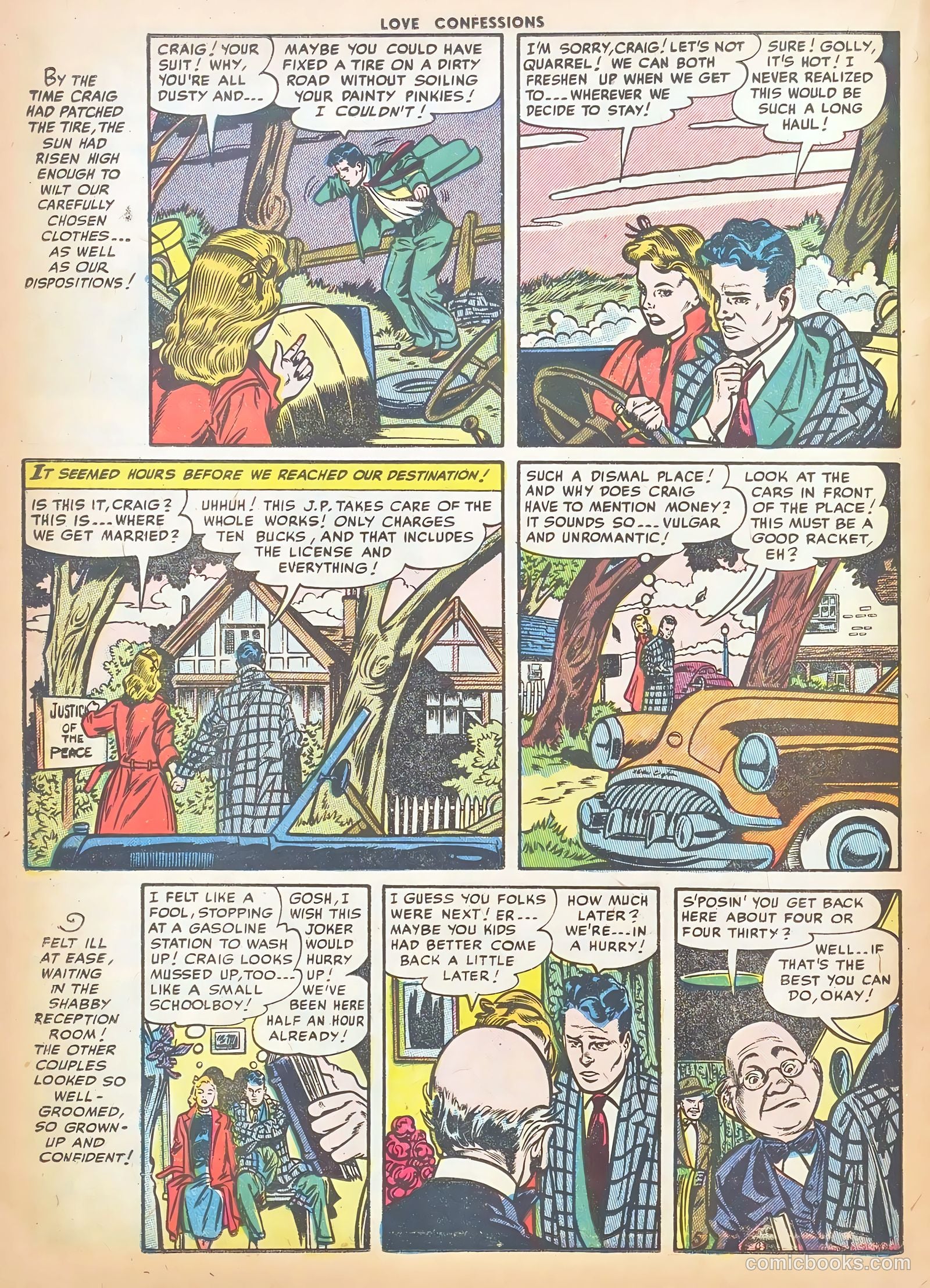 Love Confessions #46 (1955) — page 22 of 36