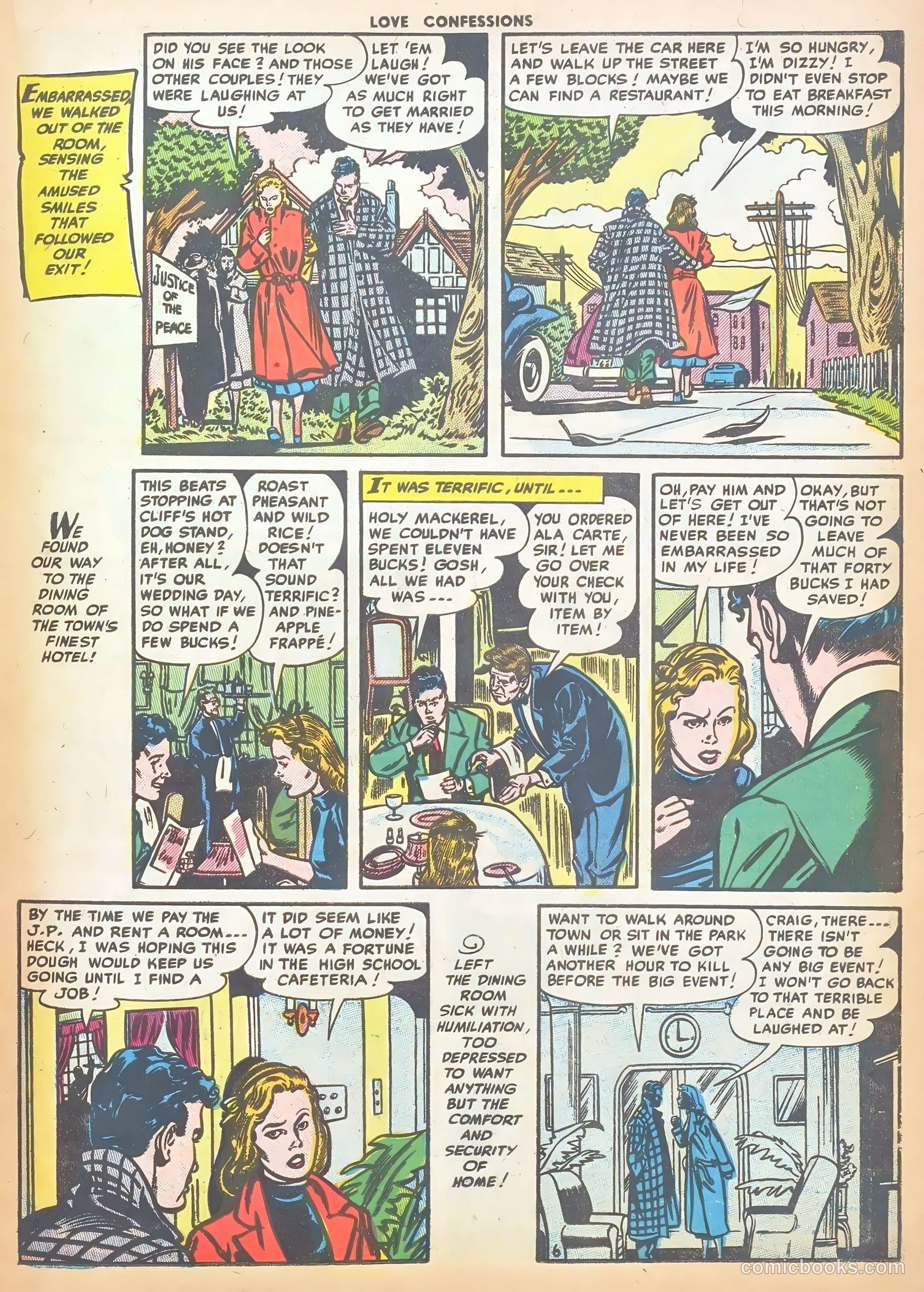 Love Confessions #46 (1955) — page 23 of 36