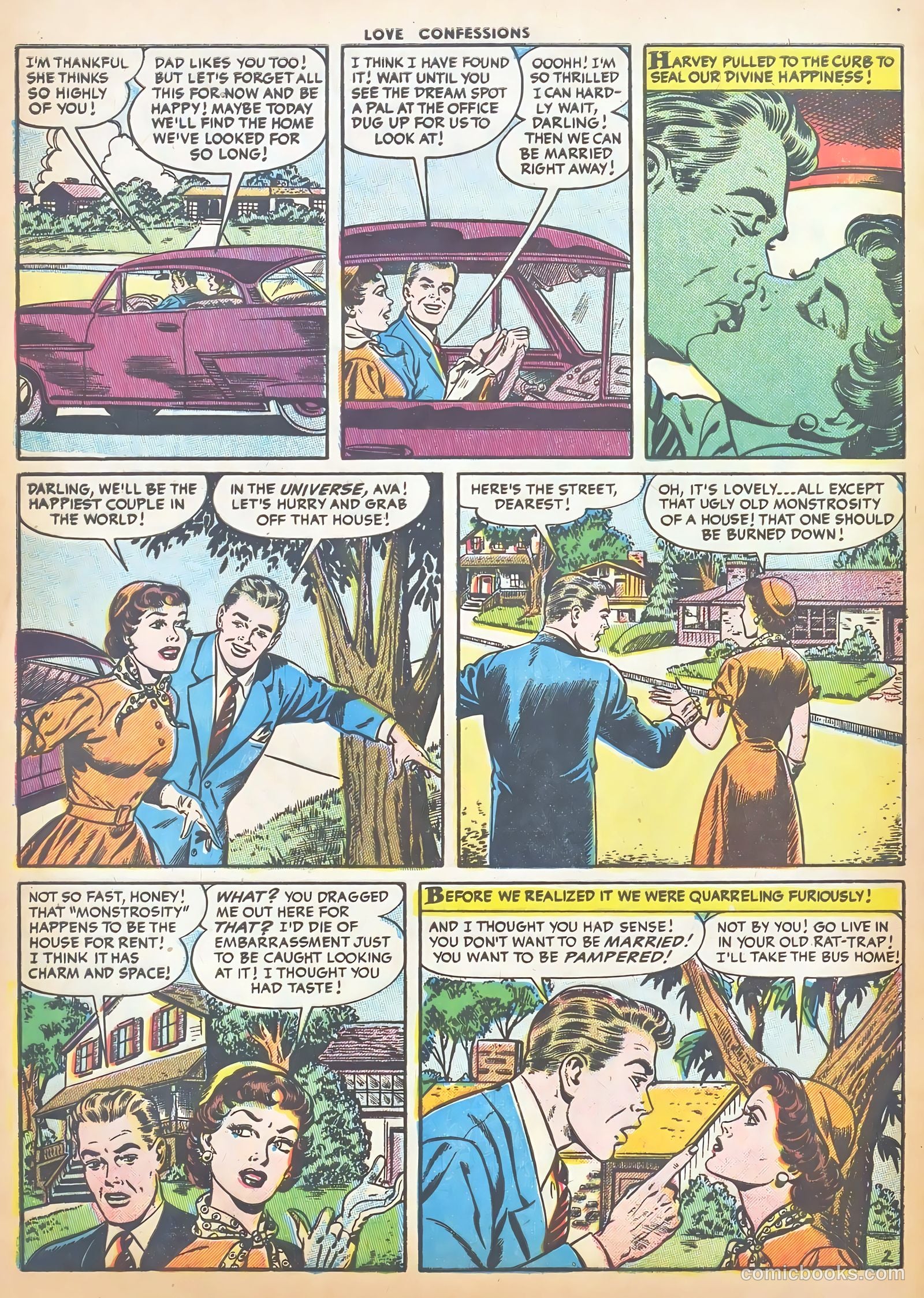 Love Confessions #46 (1955) — page 28 of 36