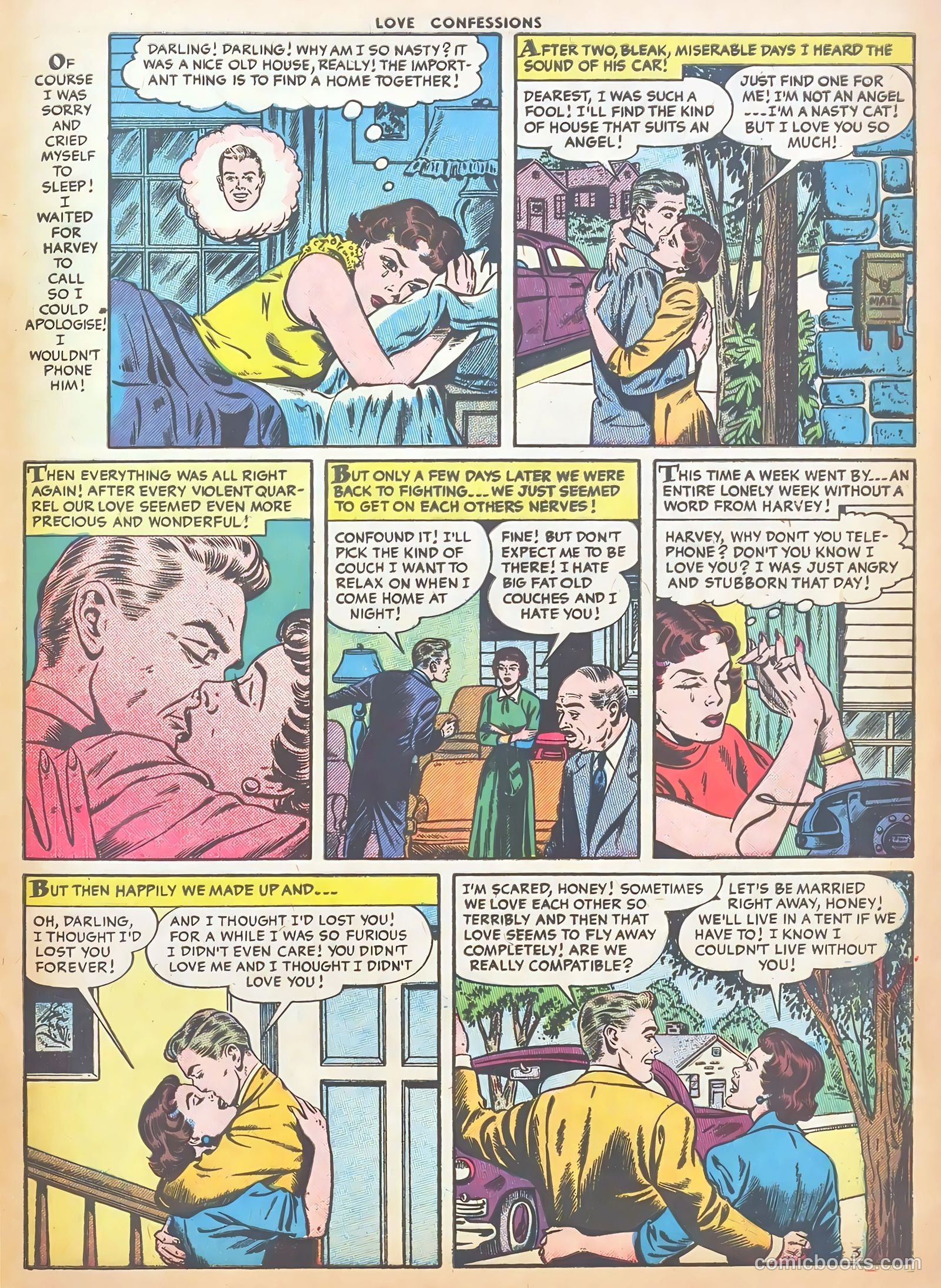 Love Confessions #46 (1955) — page 29 of 36
