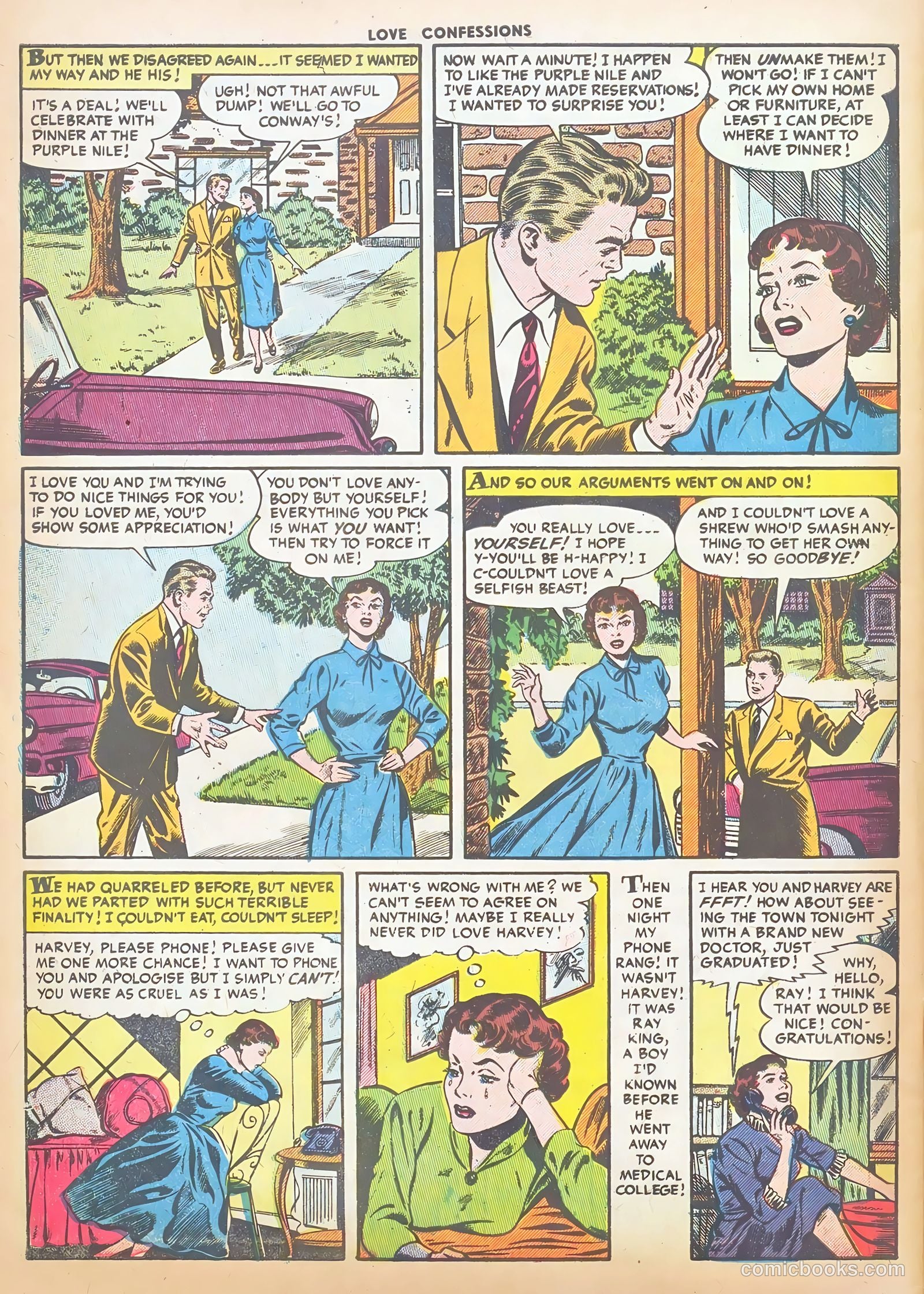 Love Confessions #46 (1955) — page 30 of 36