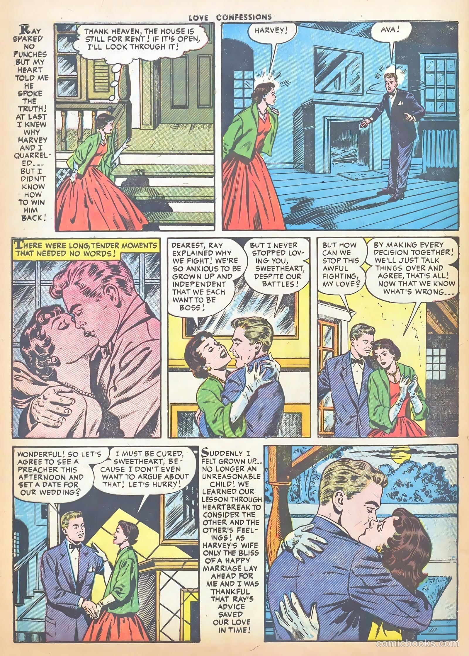 Love Confessions #46 (1955) — page 32 of 36