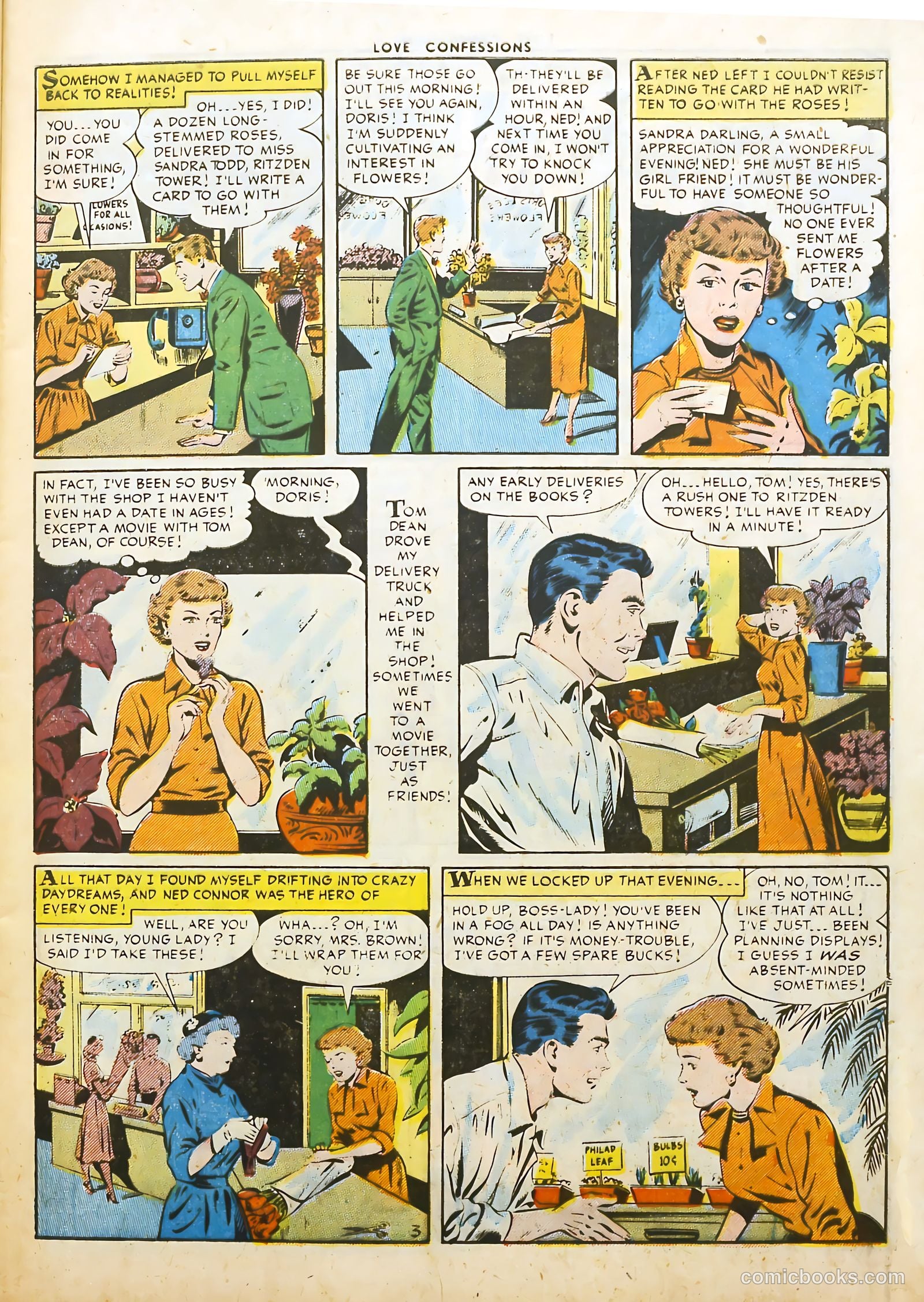 Love Confessions #47 (1956) — page 5 of 36