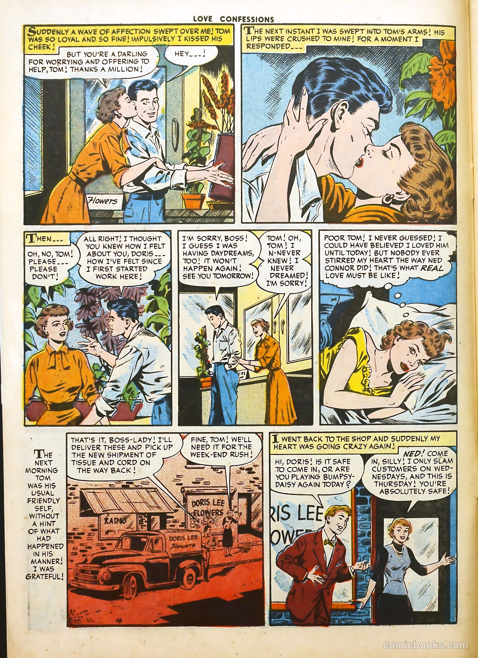 Love Confessions #47 (1956) — page 6 of 36