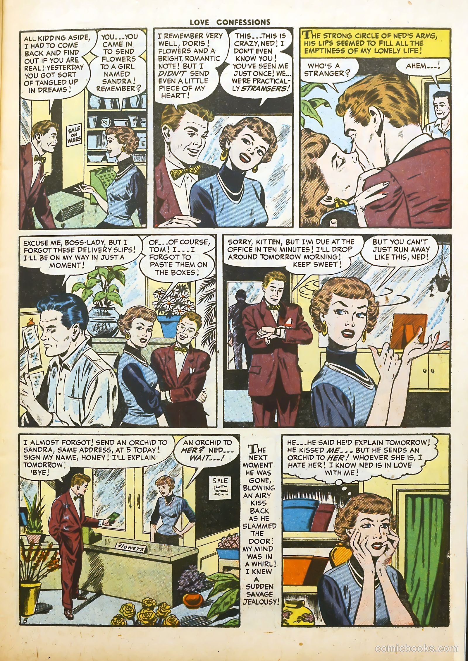 Love Confessions #47 (1956) — page 7 of 36