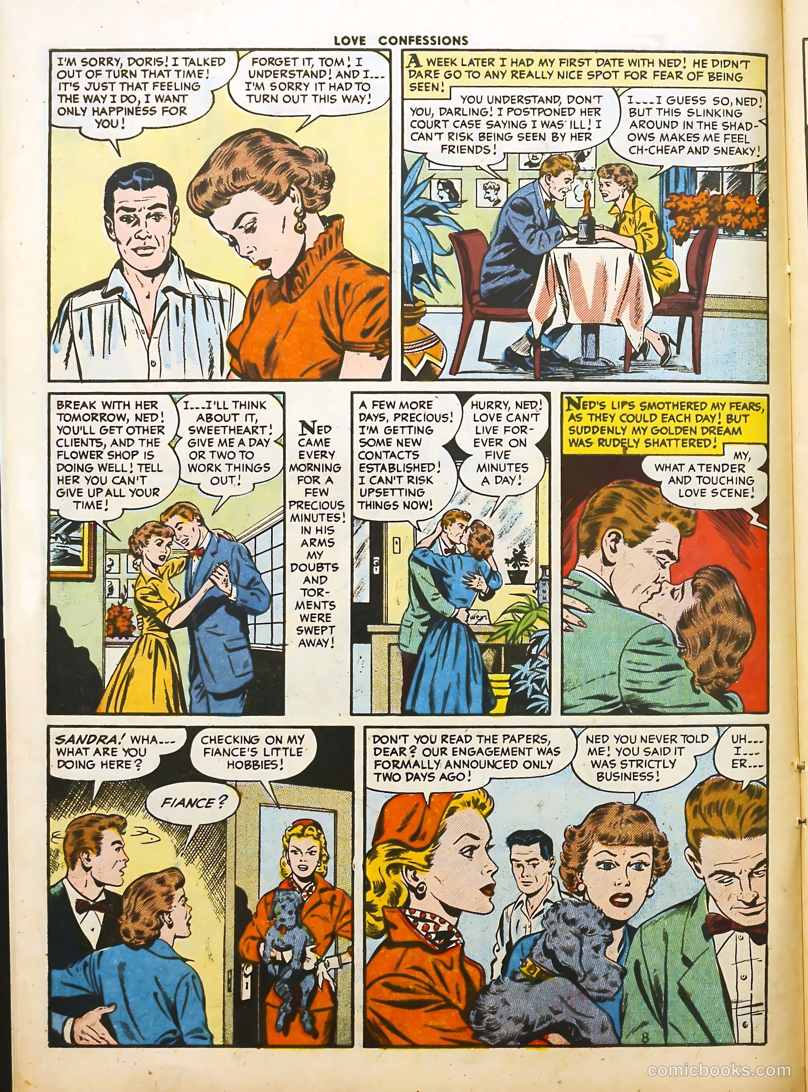 Love Confessions #47 (1956) — page 10 of 36