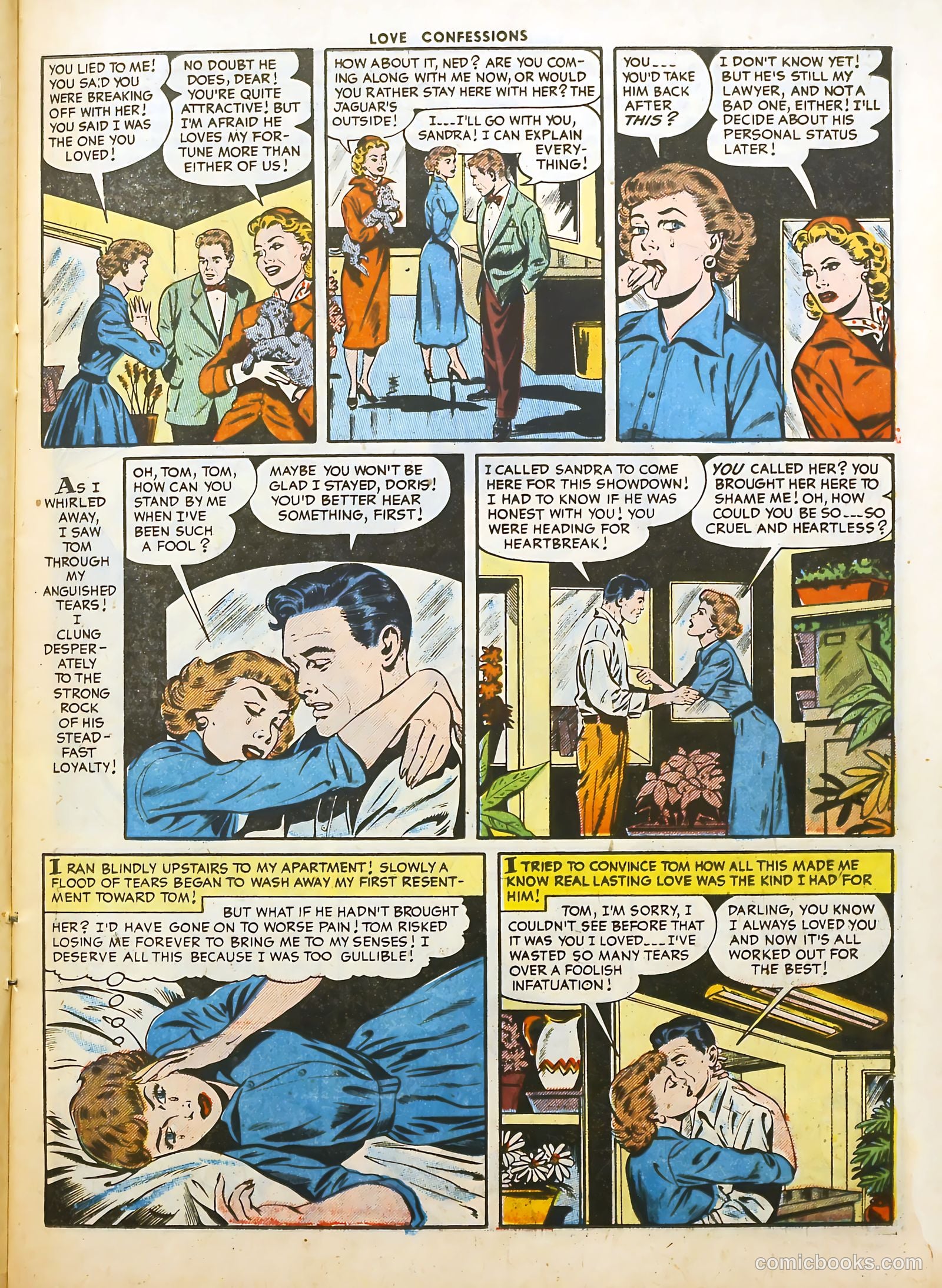Love Confessions #47 (1956) — page 11 of 36