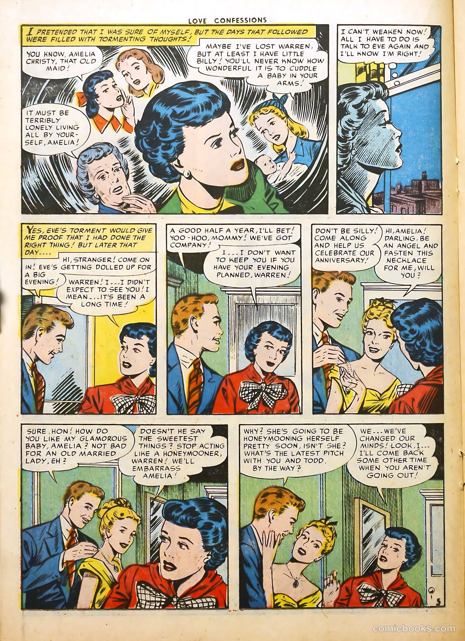 Love Confessions #47 (1956) — page 16 of 36
