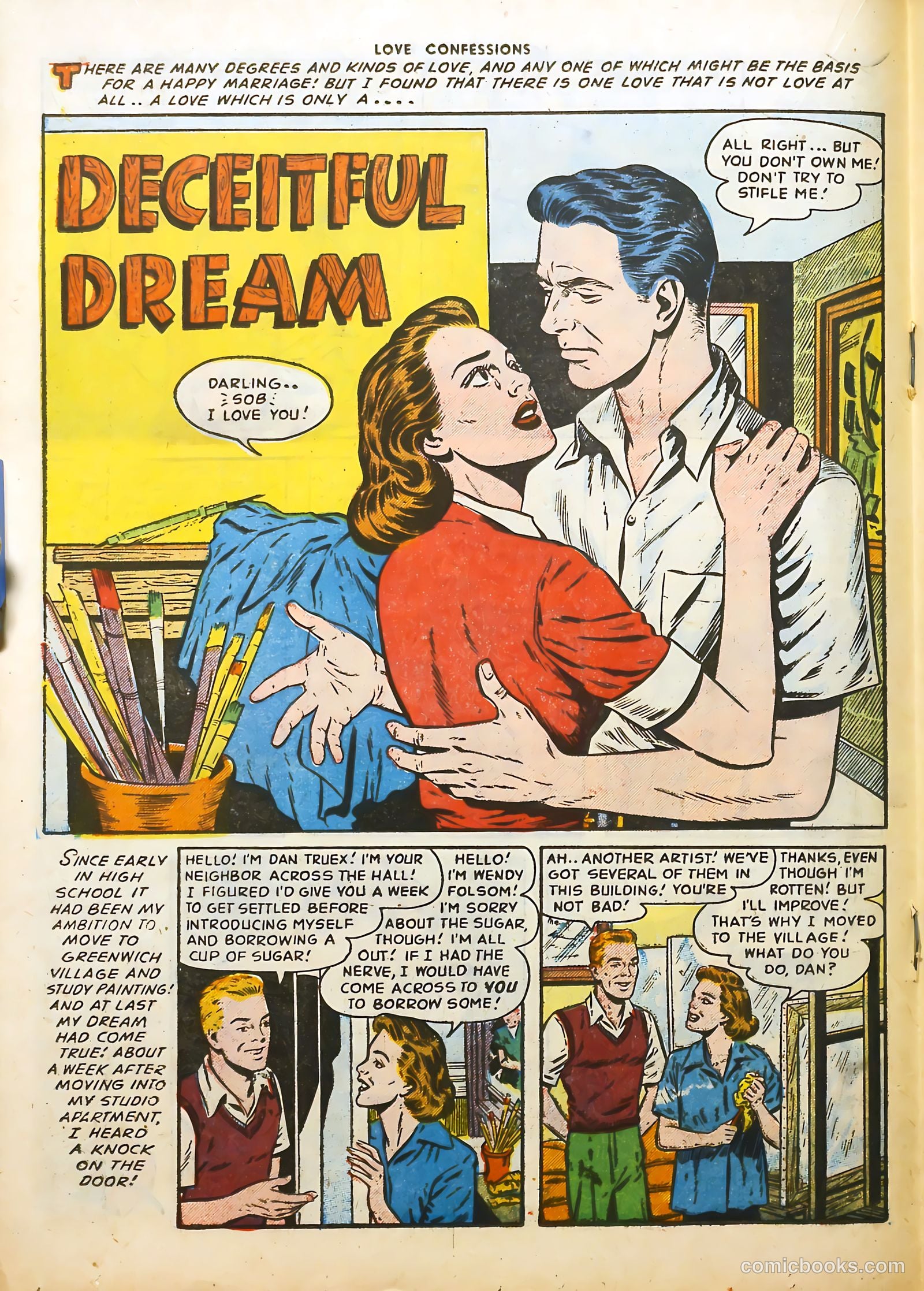 Love Confessions #47 (1956) — page 18 of 36