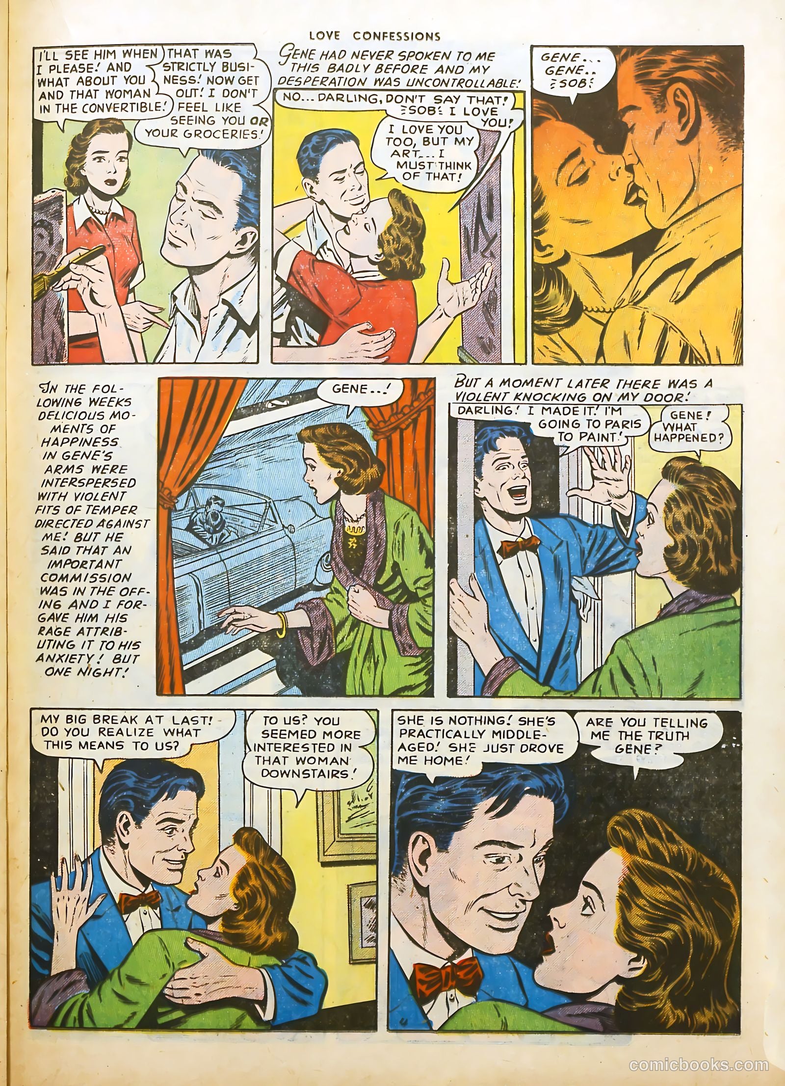 Love Confessions #47 (1956) — page 21 of 36