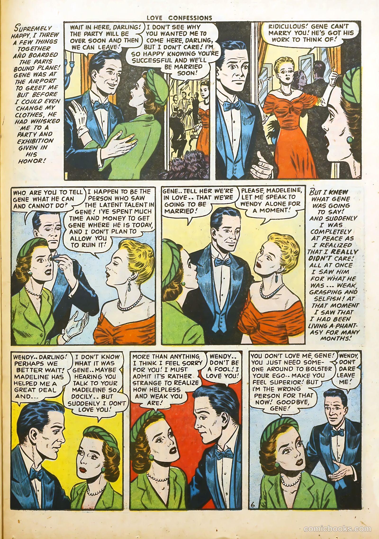 Love Confessions #47 (1956) — page 23 of 36