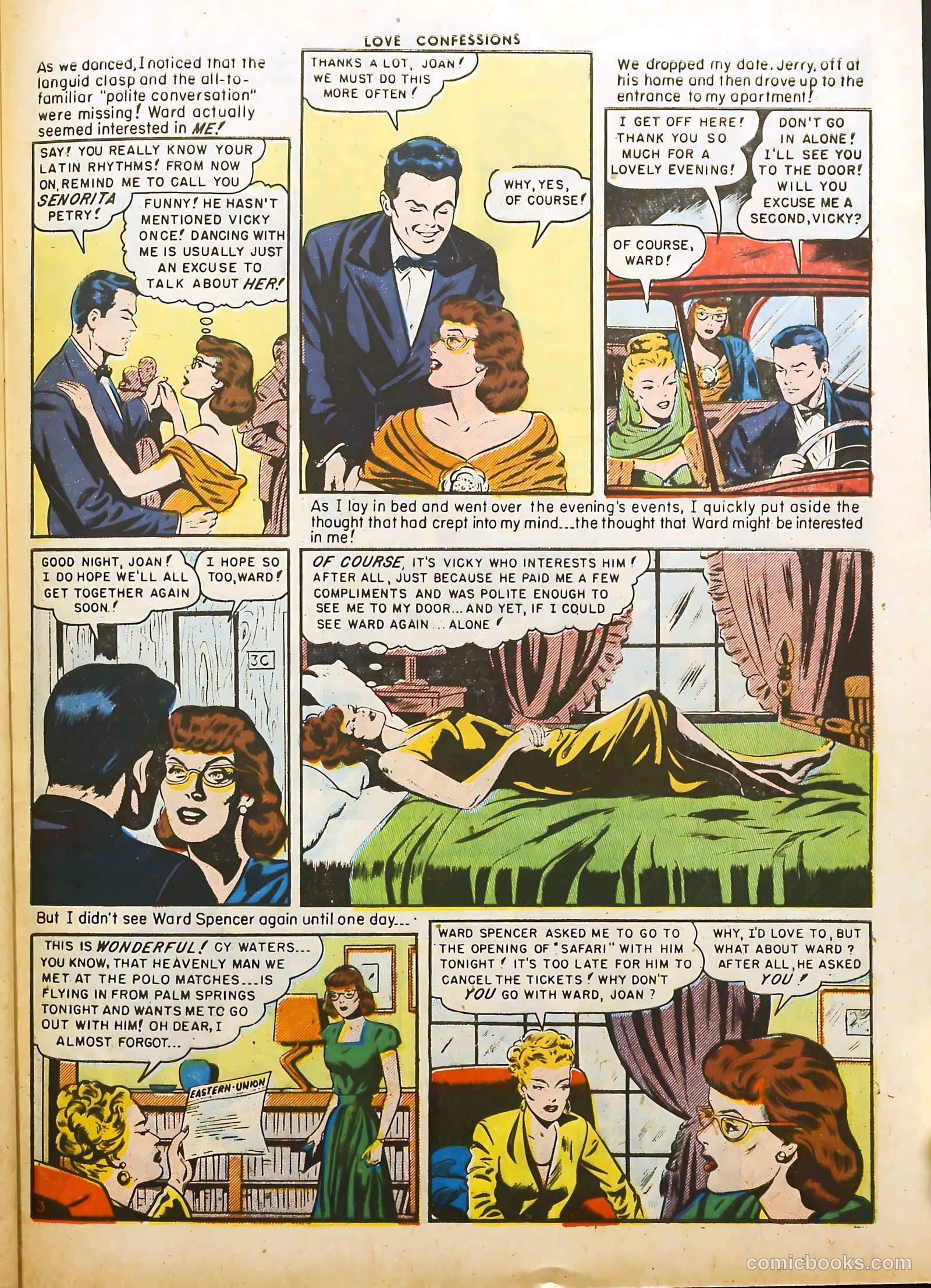 Love Confessions #47 (1956) — page 29 of 36