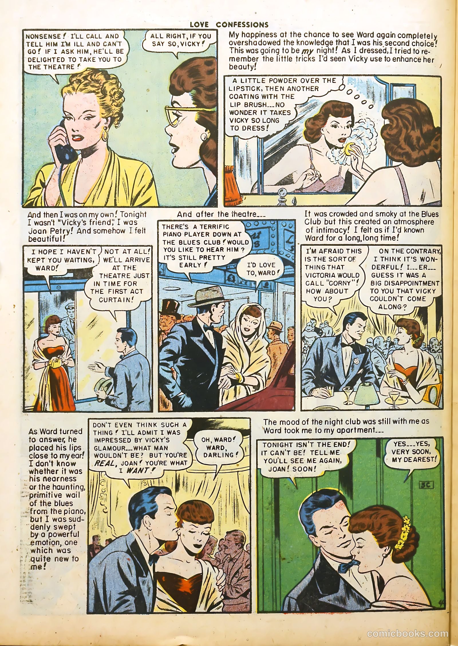 Love Confessions #47 (1956) — page 30 of 36