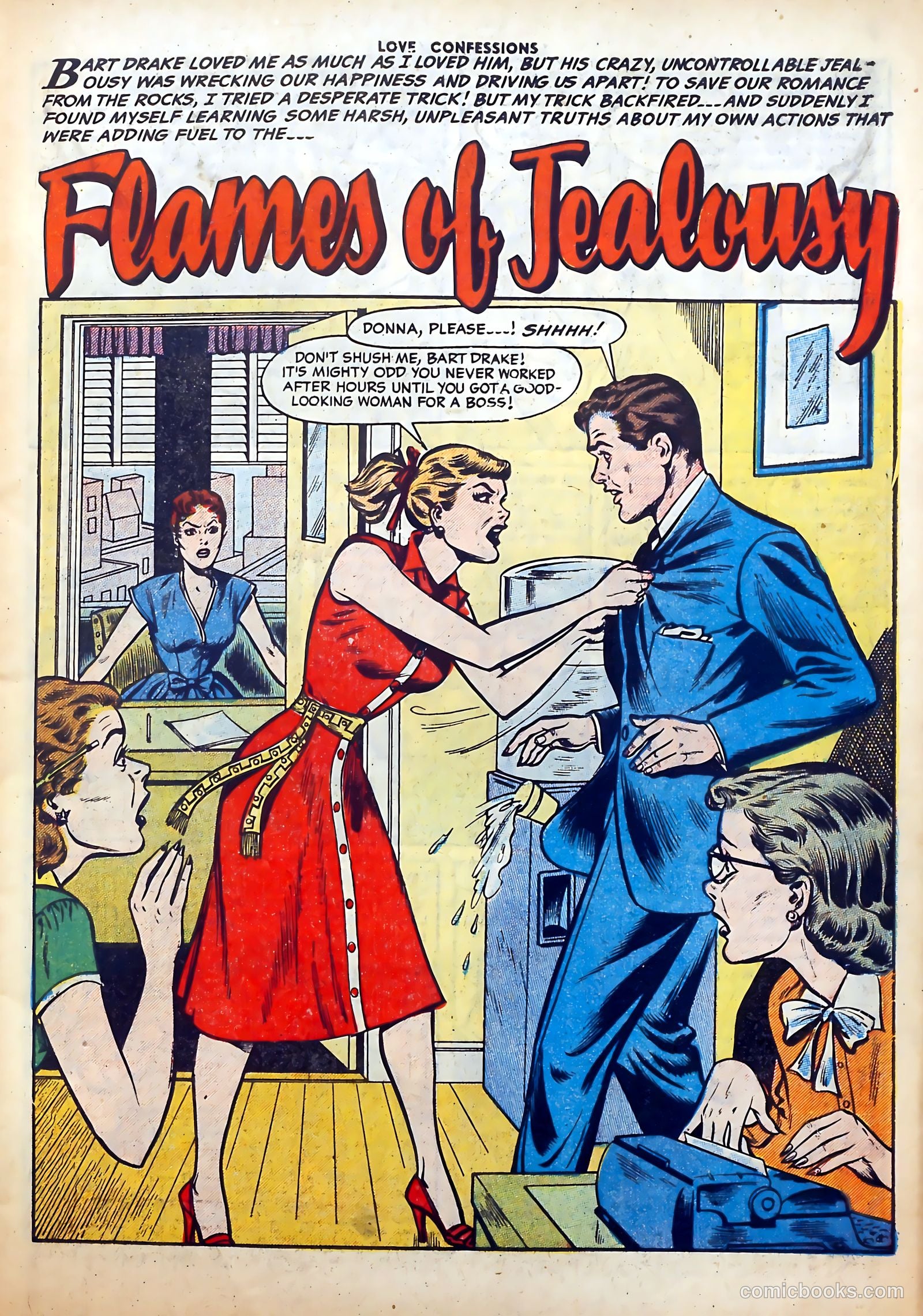 Love Confessions #48 (1956) — page 3 of 36