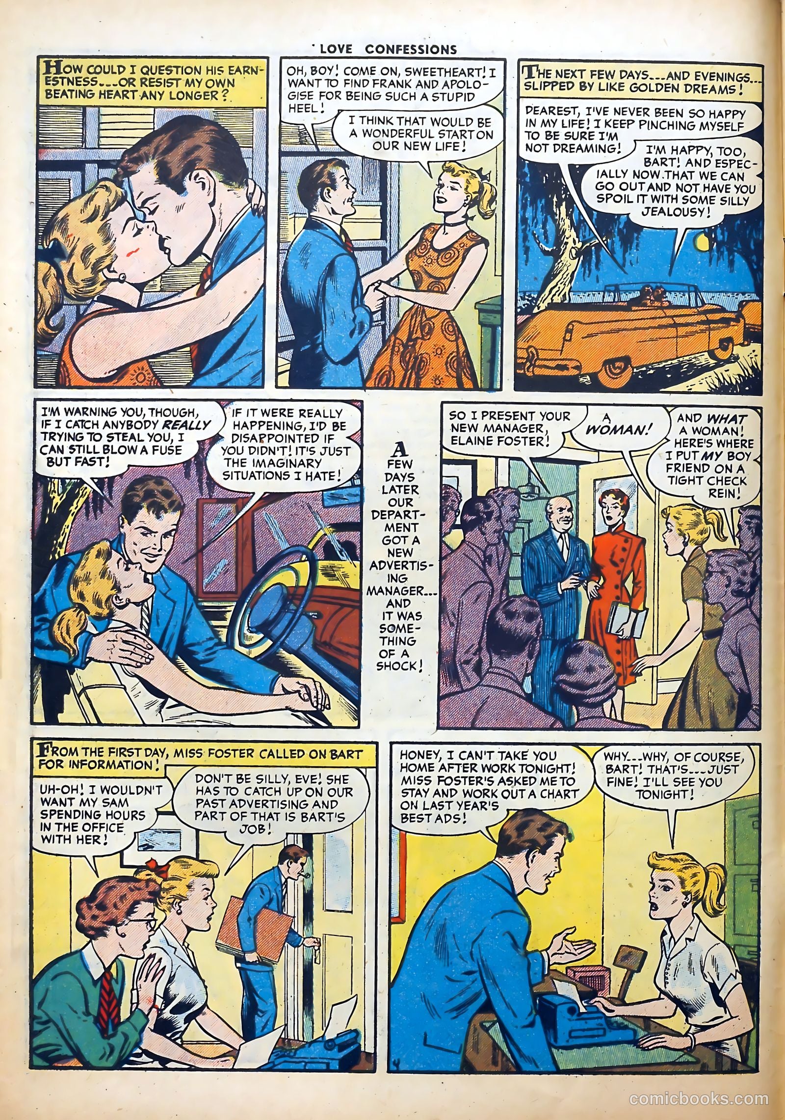 Love Confessions #48 (1956) — page 6 of 36