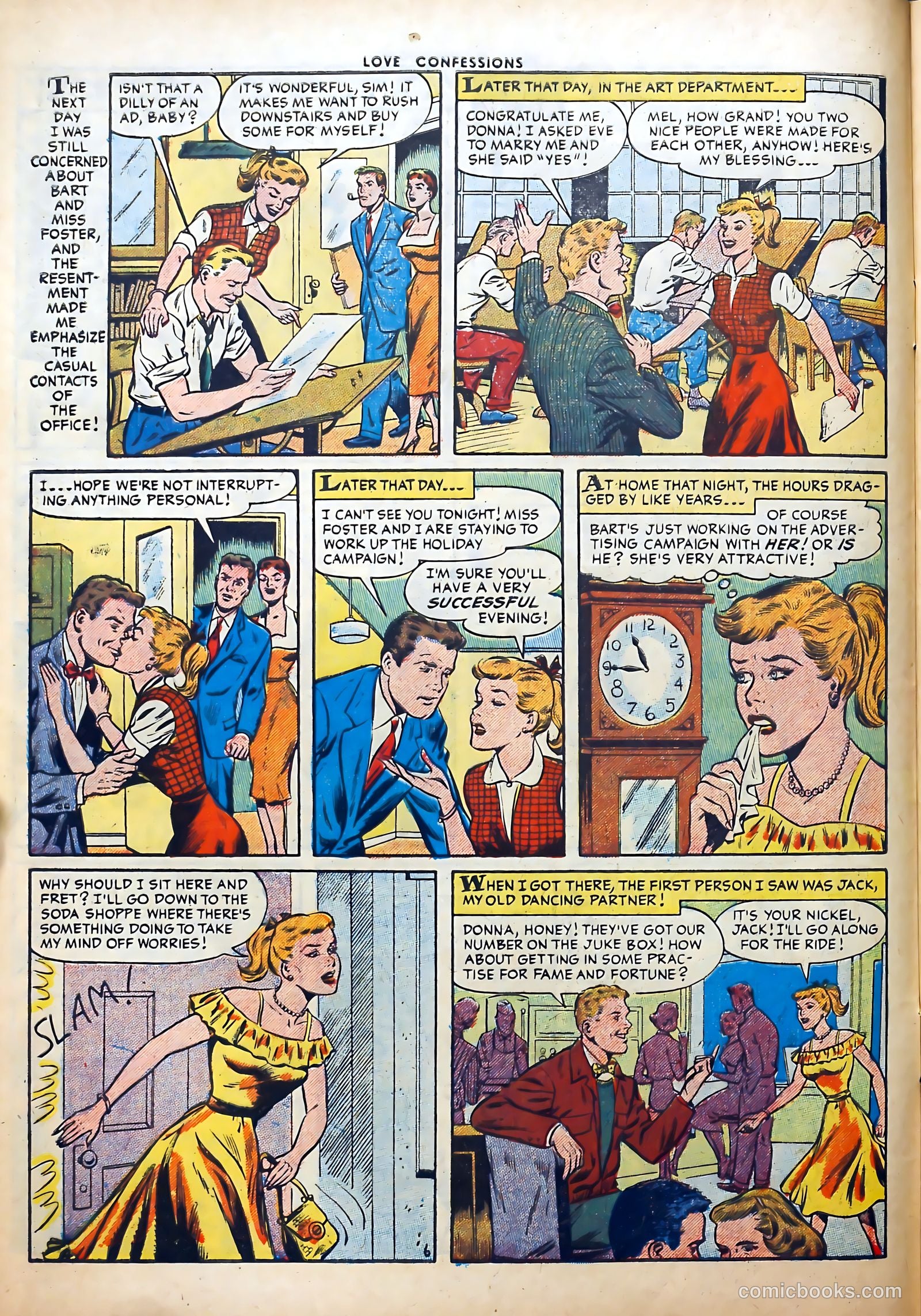 Love Confessions #48 (1956) — page 8 of 36