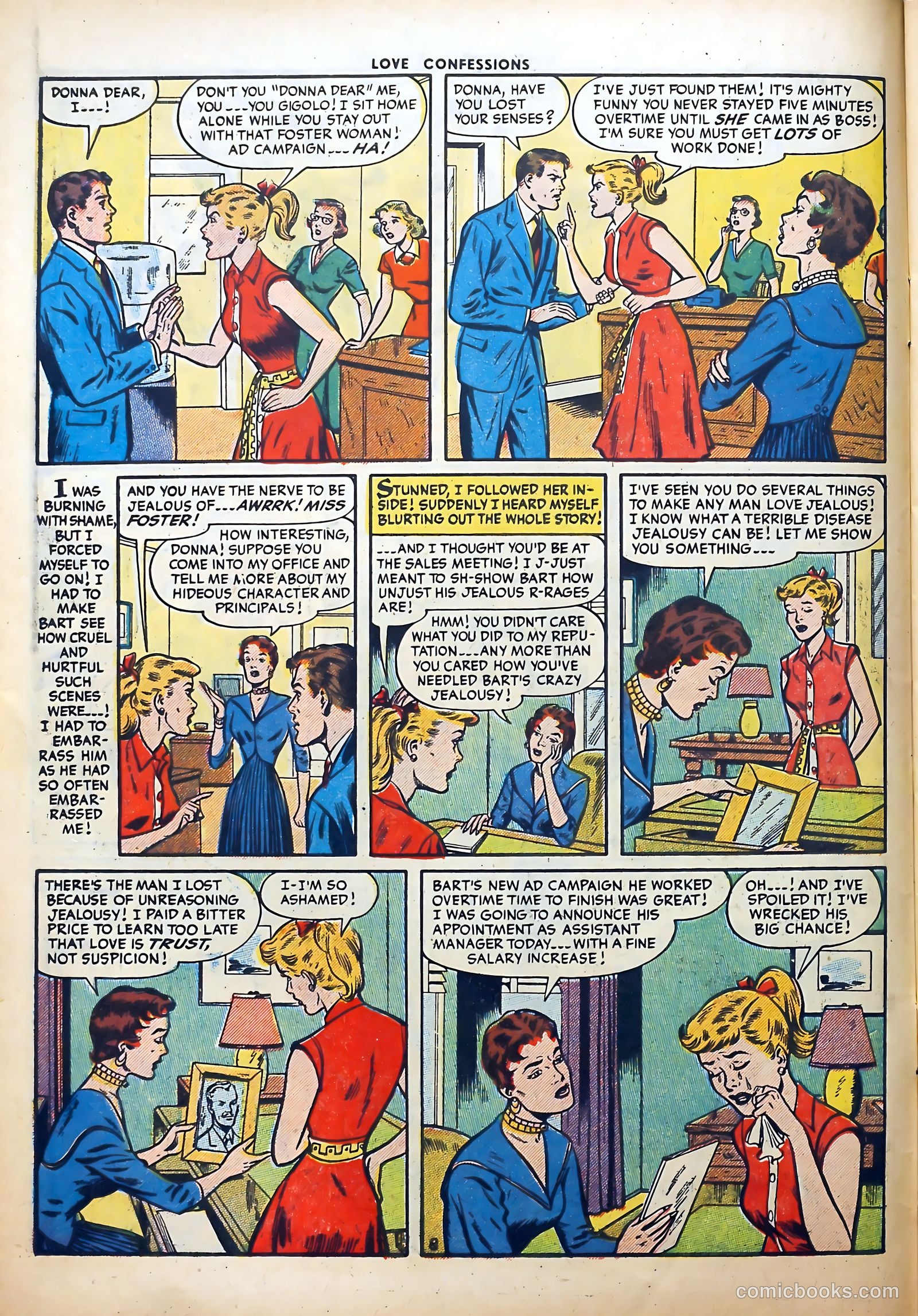 Love Confessions #48 (1956) — page 10 of 36
