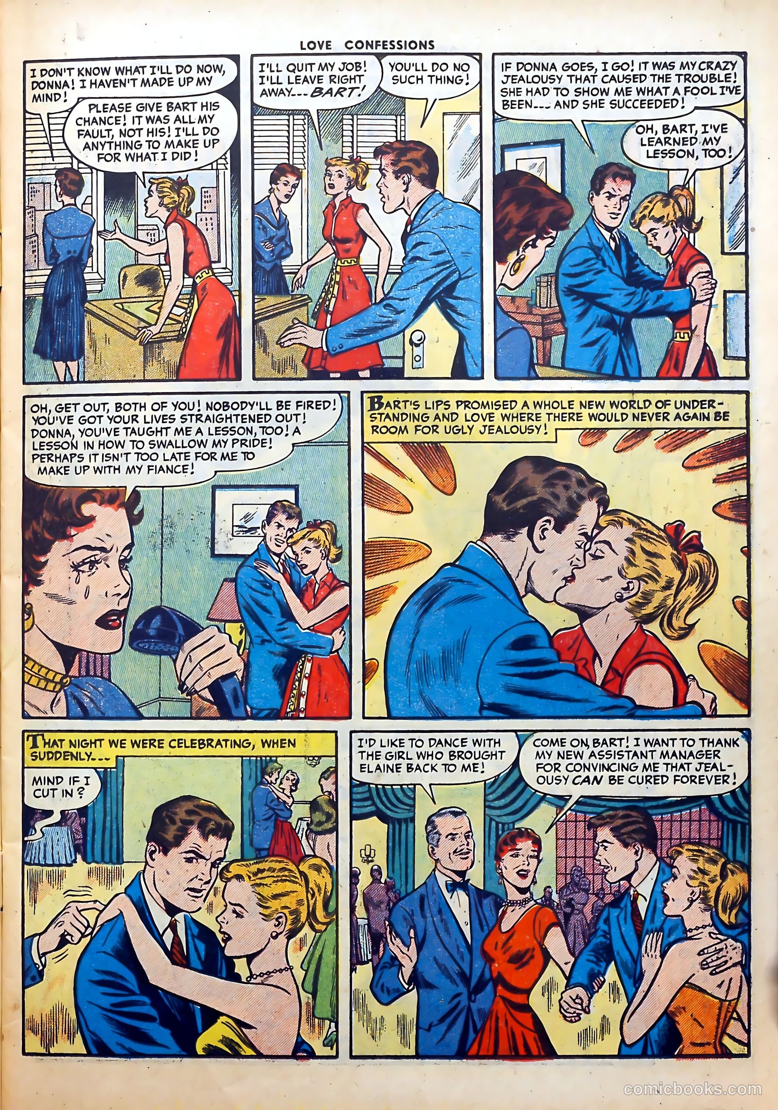 Love Confessions #48 (1956) — page 11 of 36