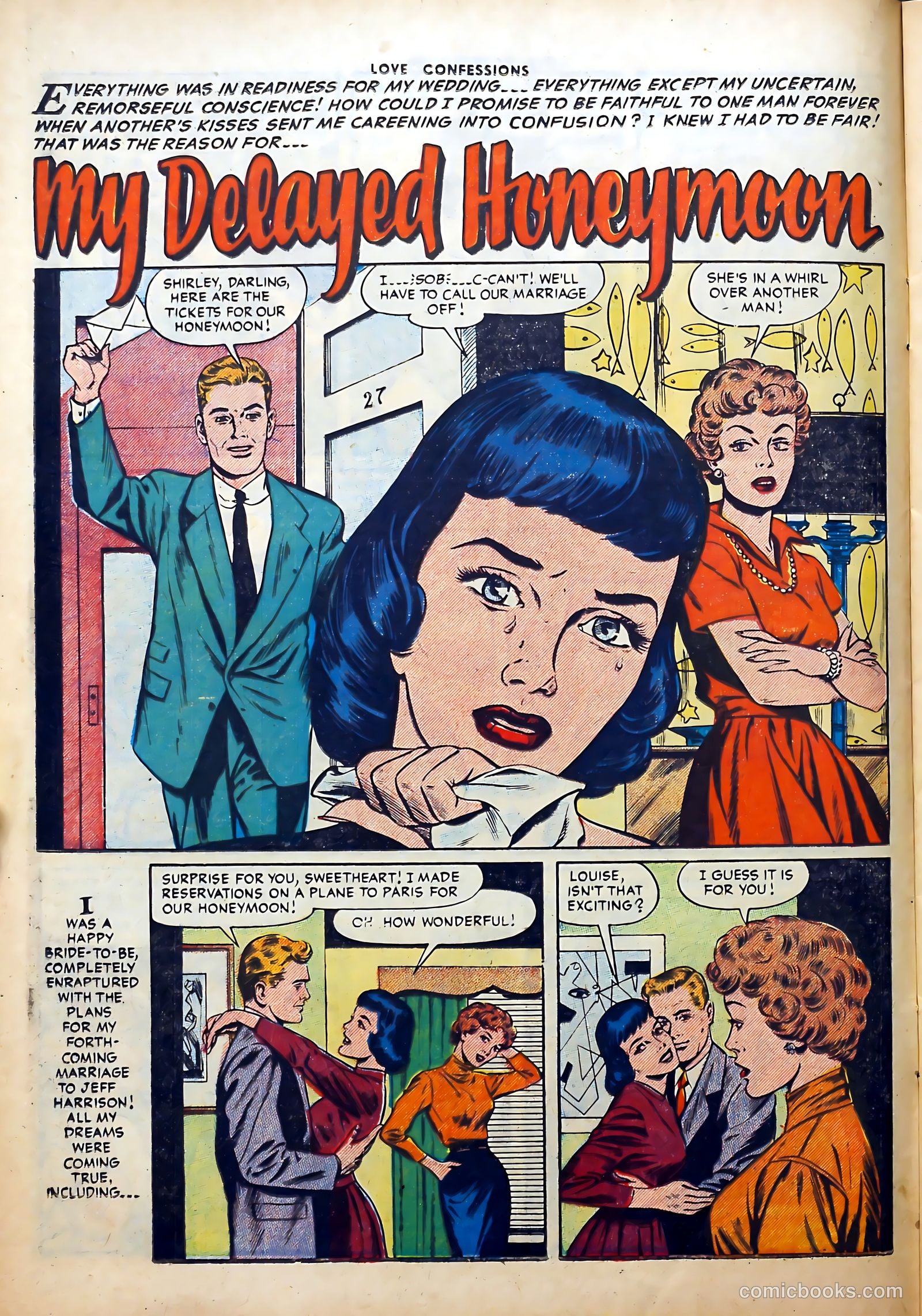 Love Confessions #48 (1956) — page 12 of 36