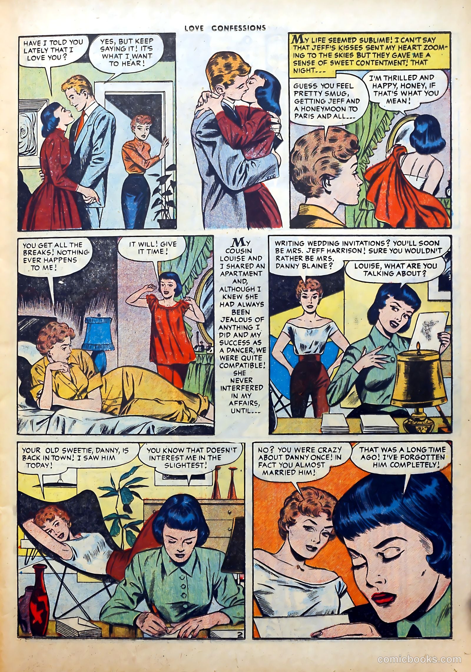 Love Confessions #48 (1956) — page 13 of 36