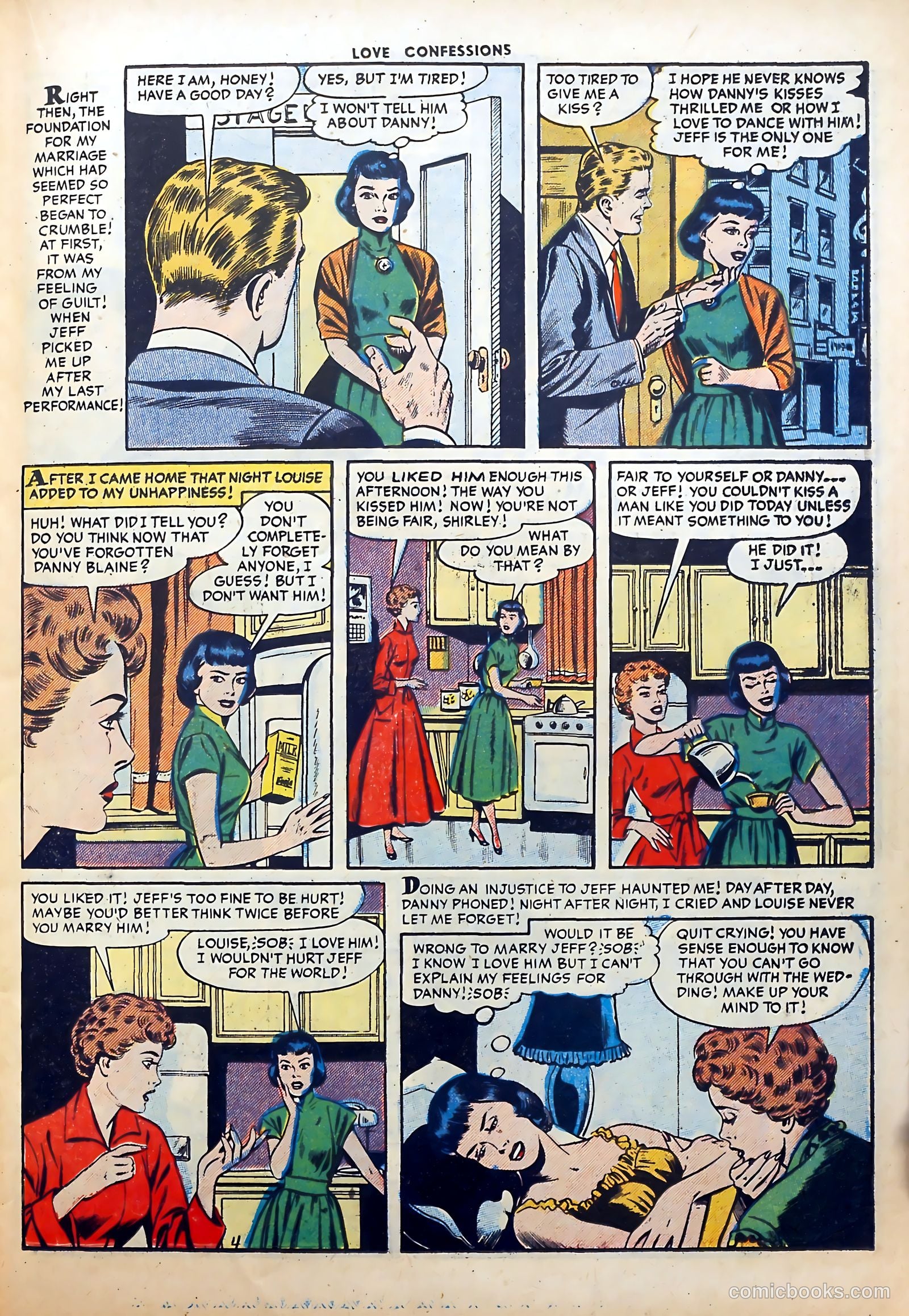 Love Confessions #48 (1956) — page 15 of 36