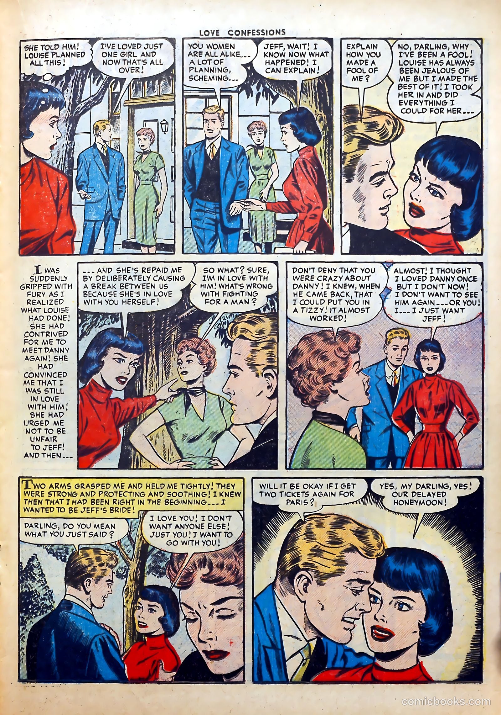 Love Confessions #48 (1956) — page 17 of 36