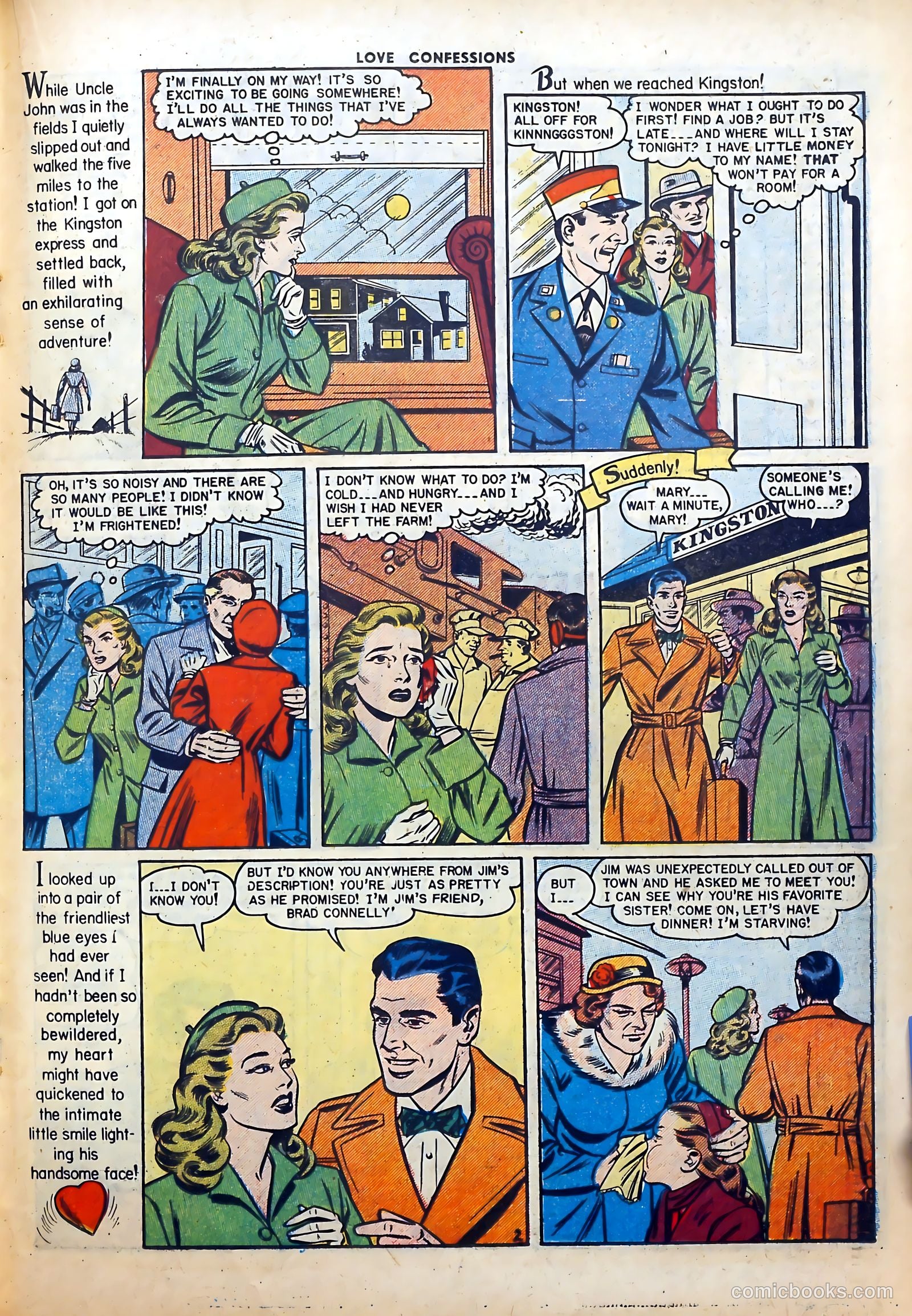Love Confessions #48 (1956) — page 19 of 36