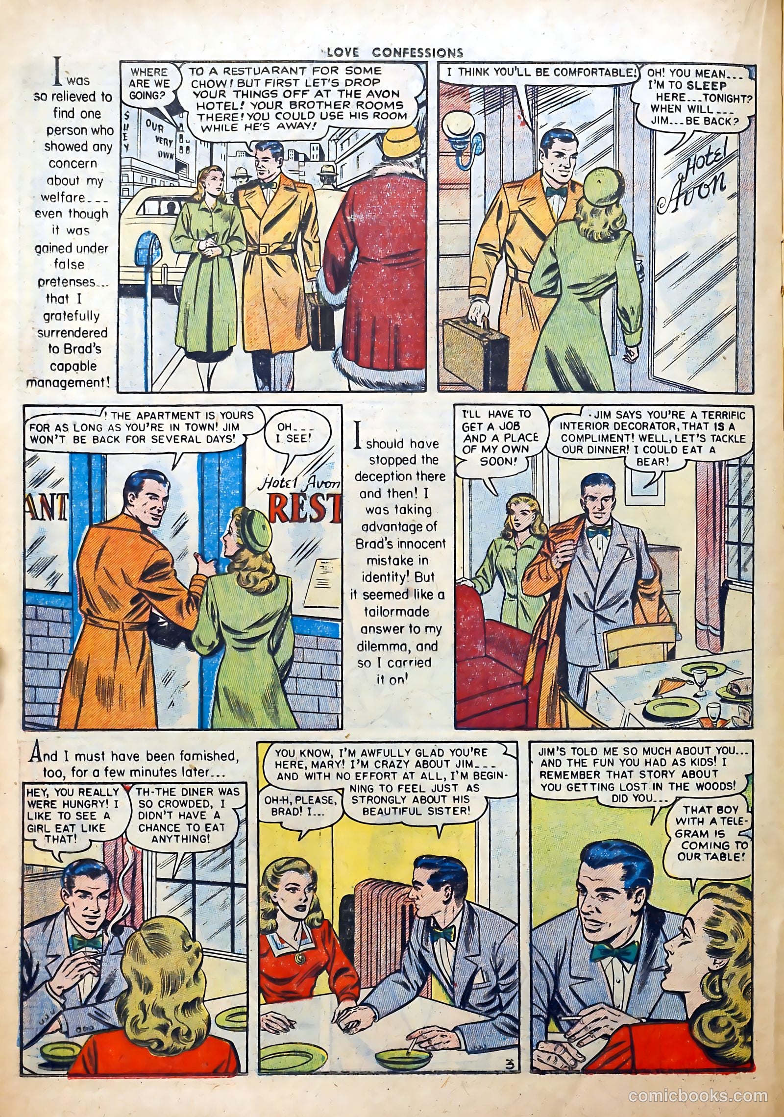 Love Confessions #48 (1956) — page 20 of 36