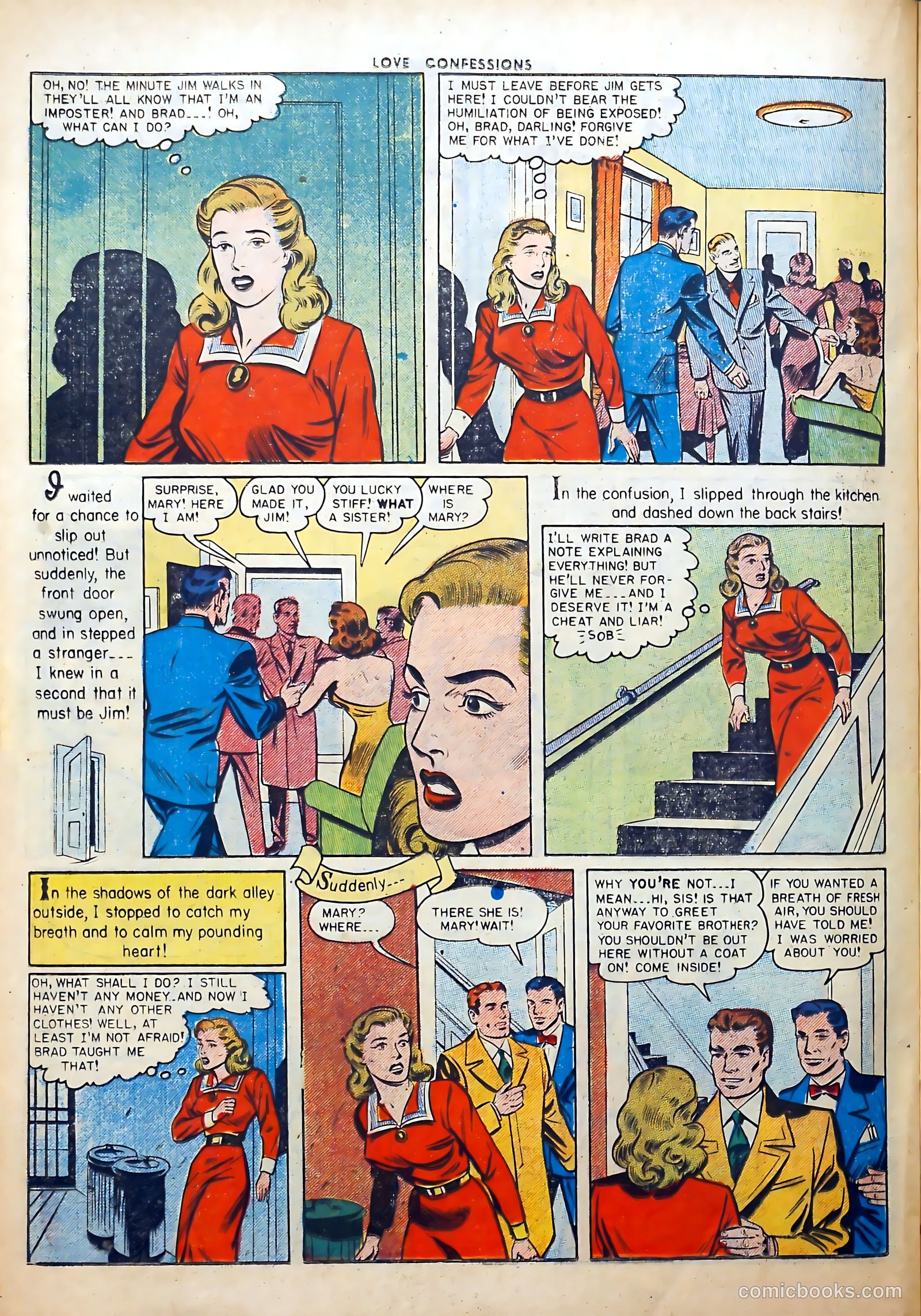 Love Confessions #48 (1956) — page 24 of 36