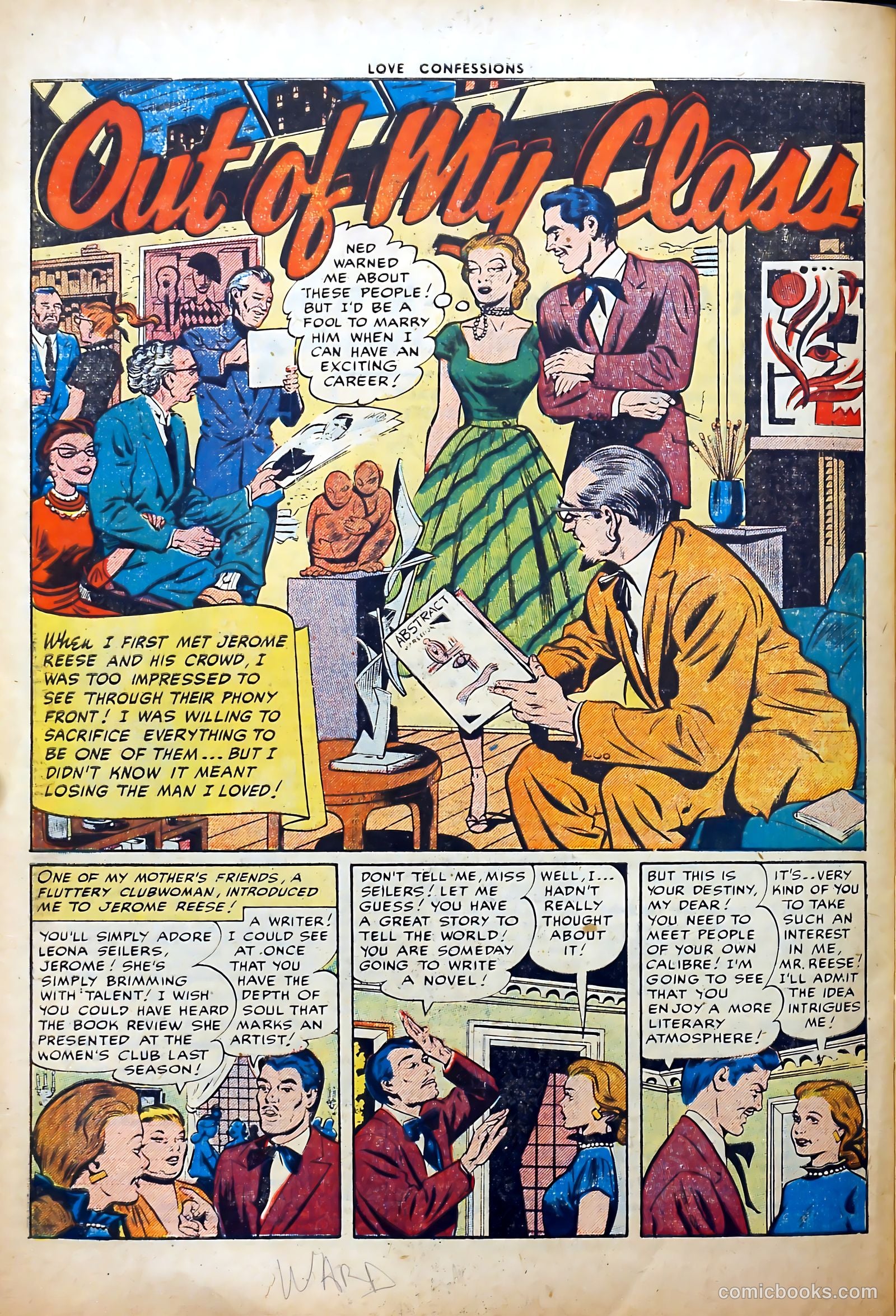 Love Confessions #48 (1956) — page 28 of 36