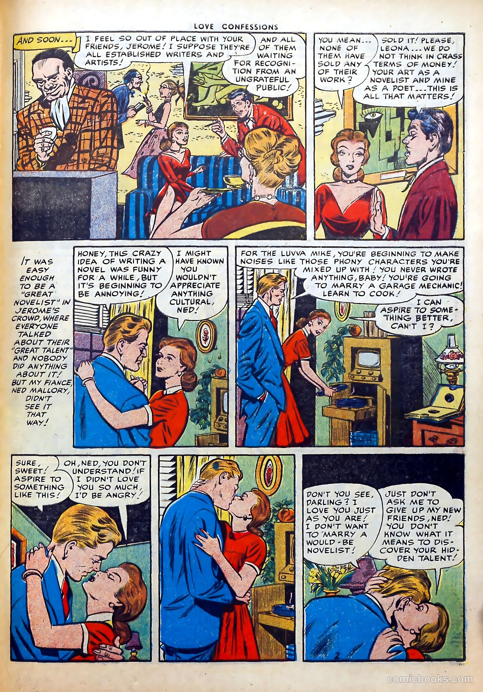 Love Confessions #48 (1956) — page 29 of 36