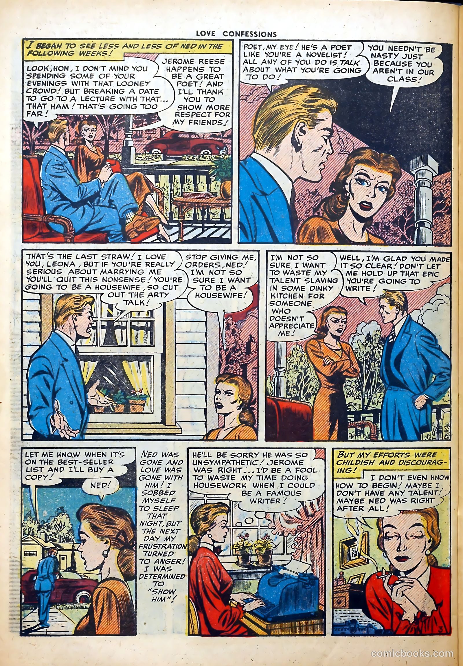 Love Confessions #48 (1956) — page 30 of 36