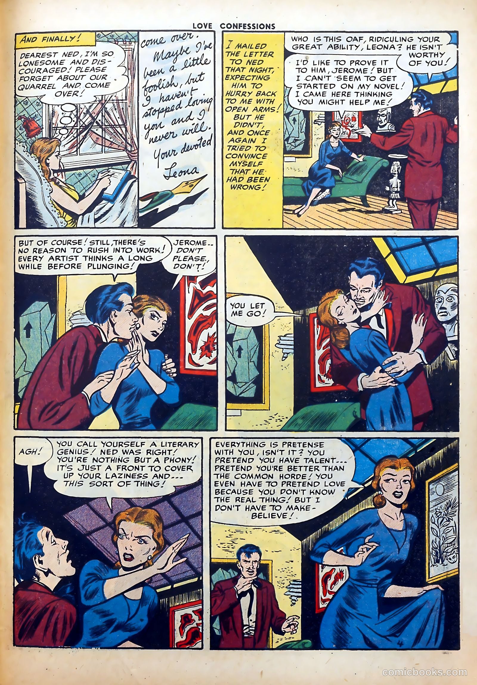 Love Confessions #48 (1956) — page 31 of 36
