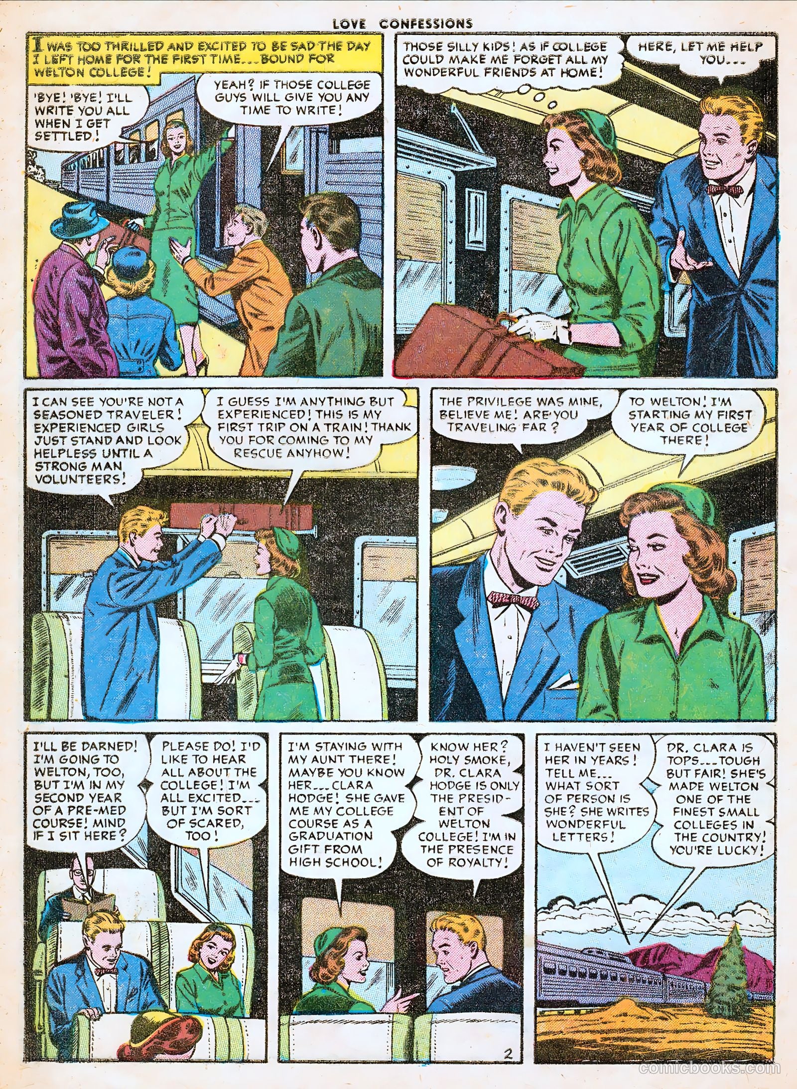 Love Confessions #49 (1956) — page 4 of 36