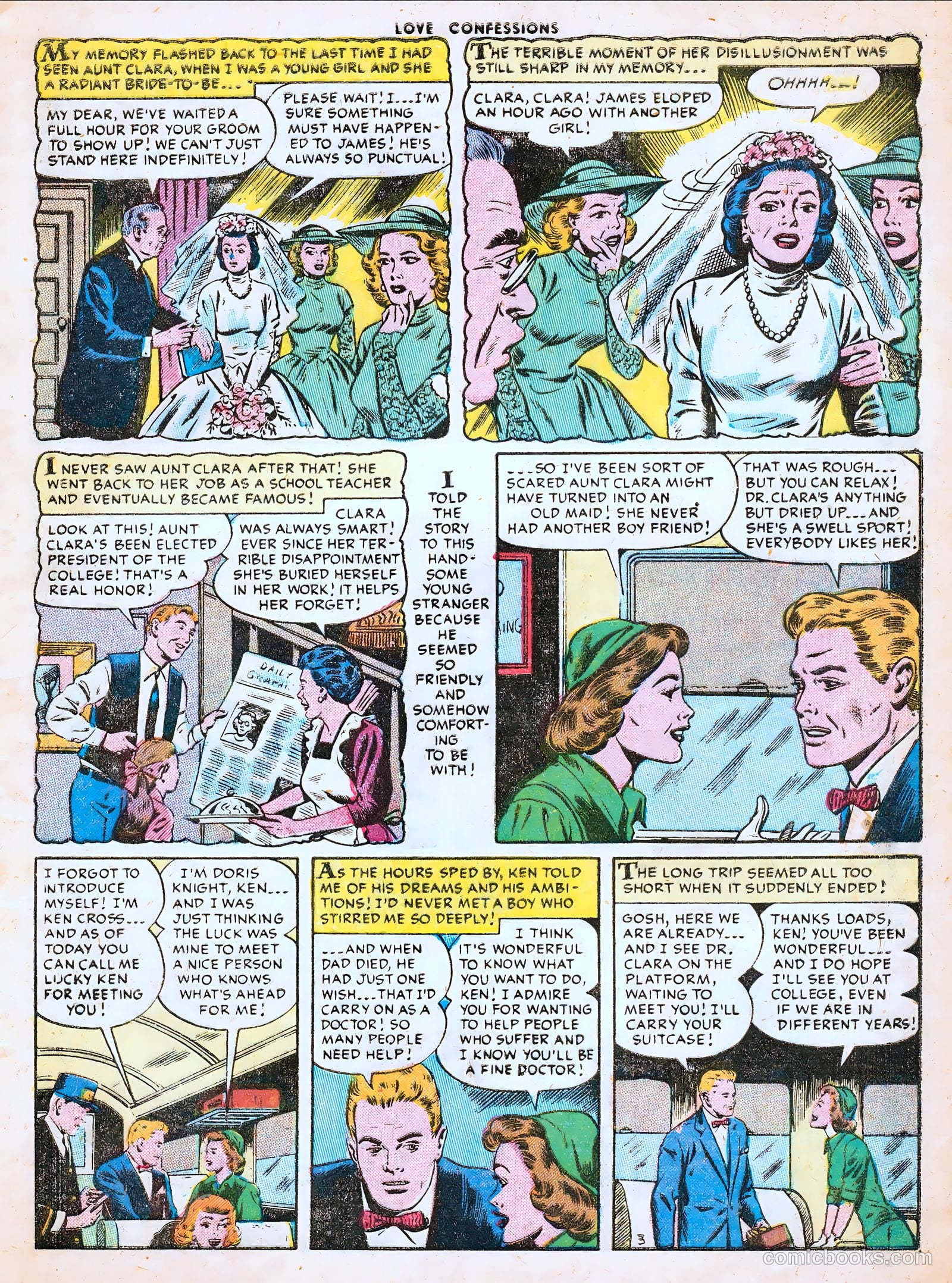 Love Confessions #49 (1956) — page 5 of 36