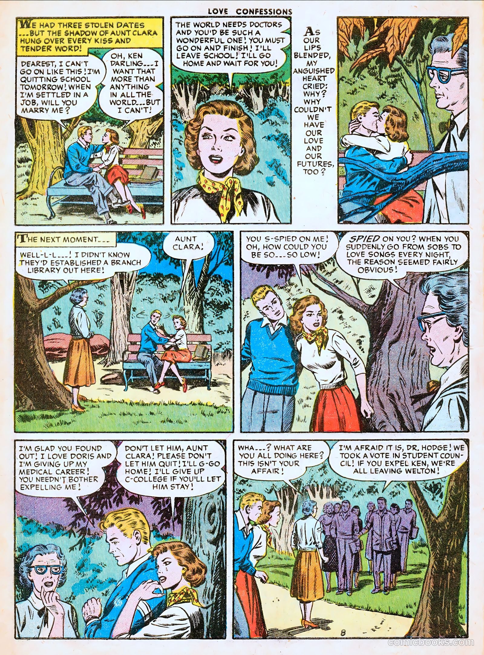 Love Confessions #49 (1956) — page 10 of 36