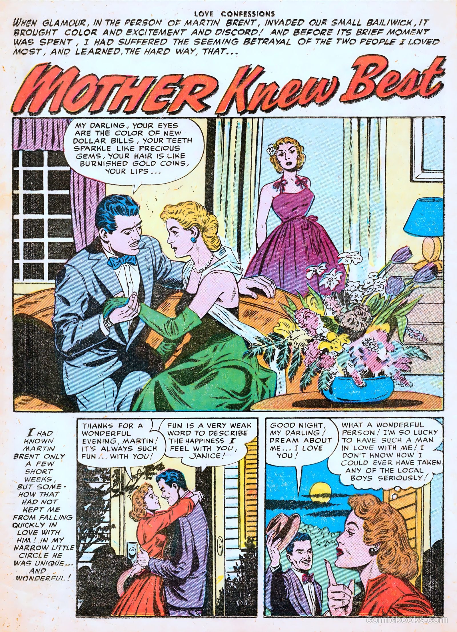Love Confessions #49 (1956) — page 12 of 36
